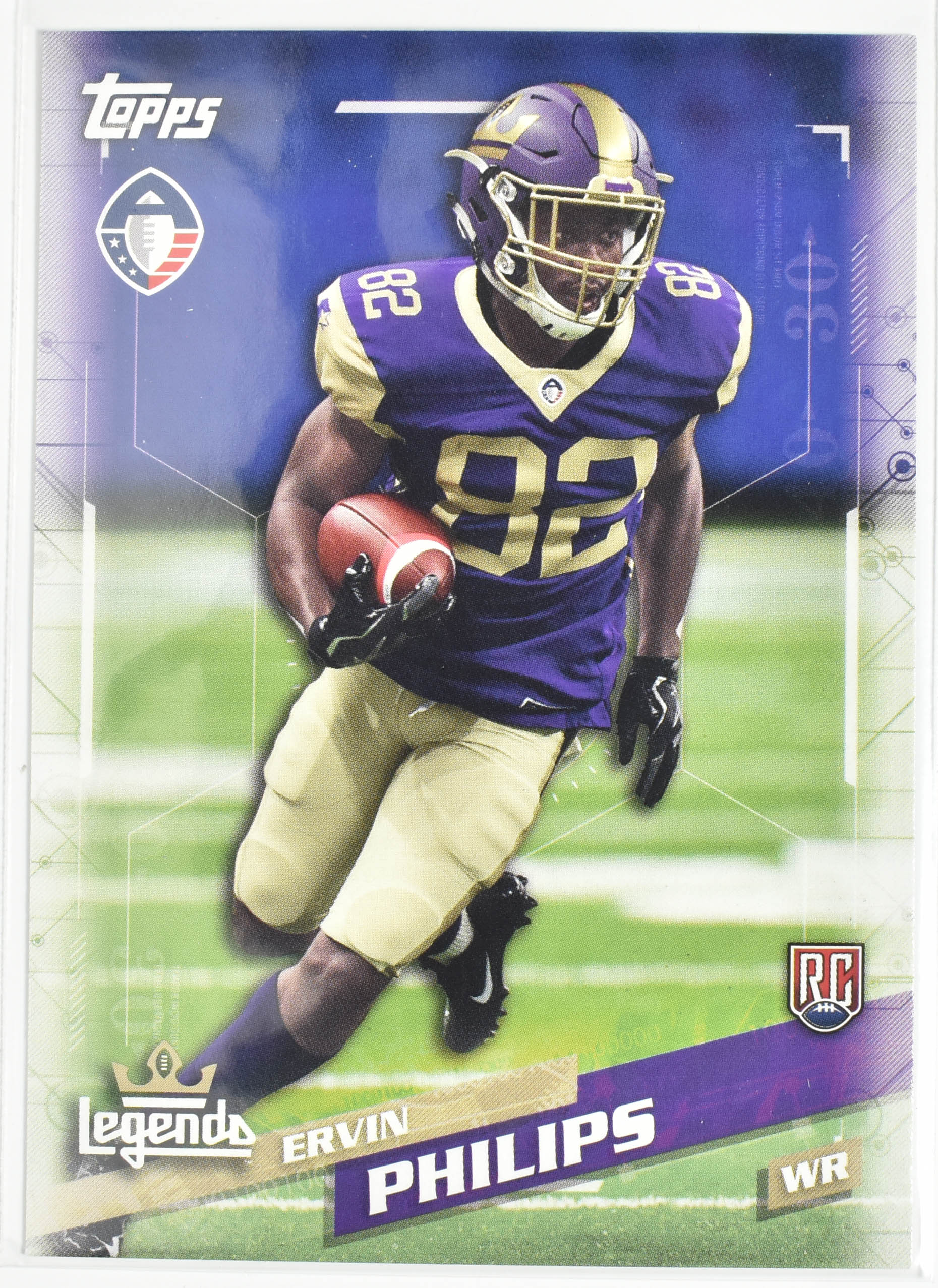 Ervin Philips 58 Legends Topps 2019 Rookie