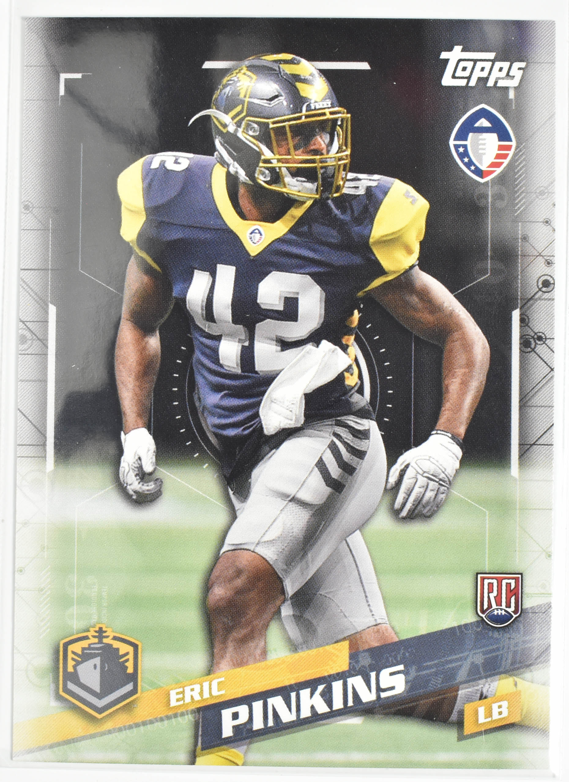 Eric Pinkins 168 Topps Rookie 2019