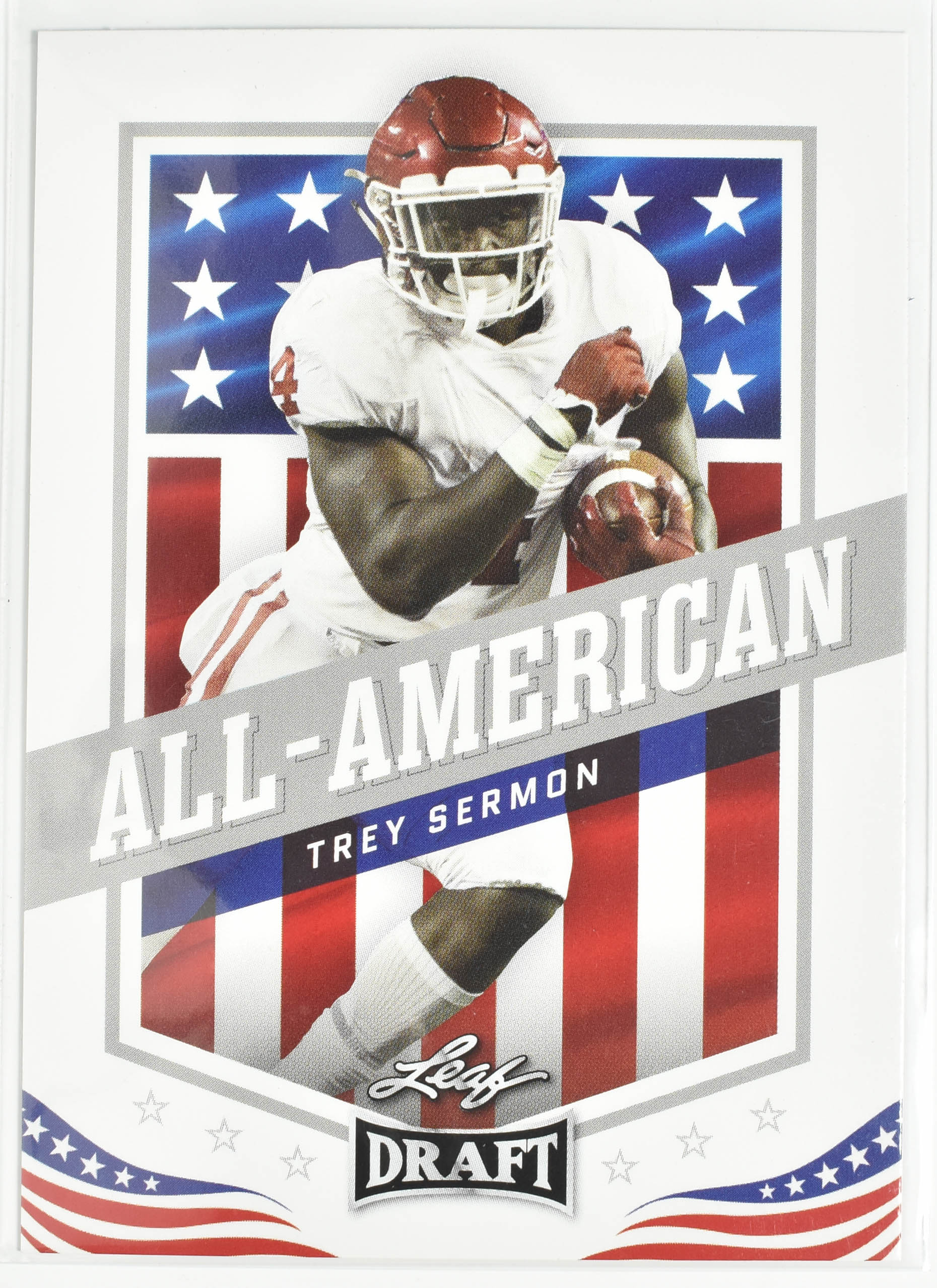 Trey Sermon 43 2021 Leaf Draft All American
