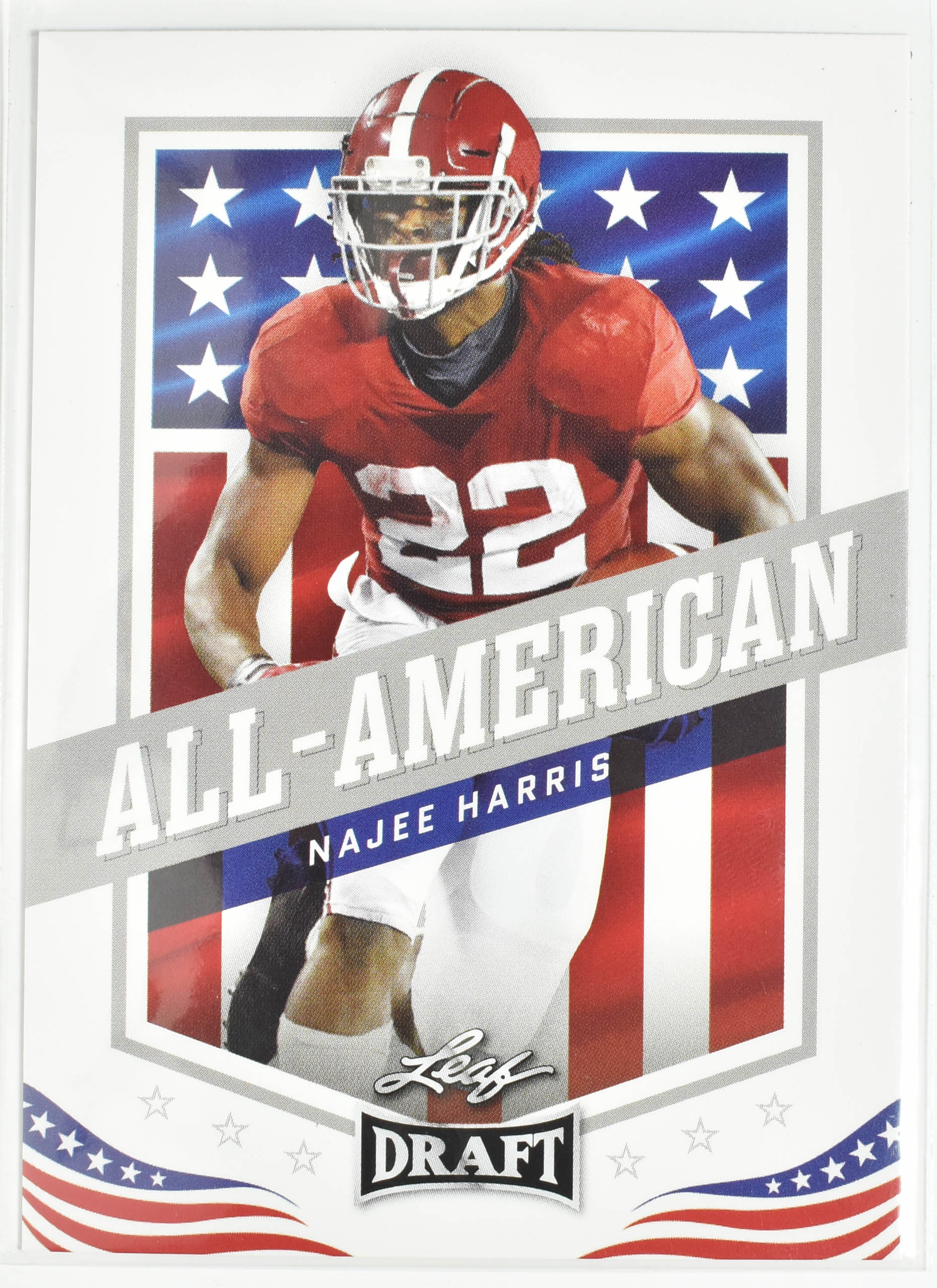 Najee Harris 45 Leaf 2021 Draft All American