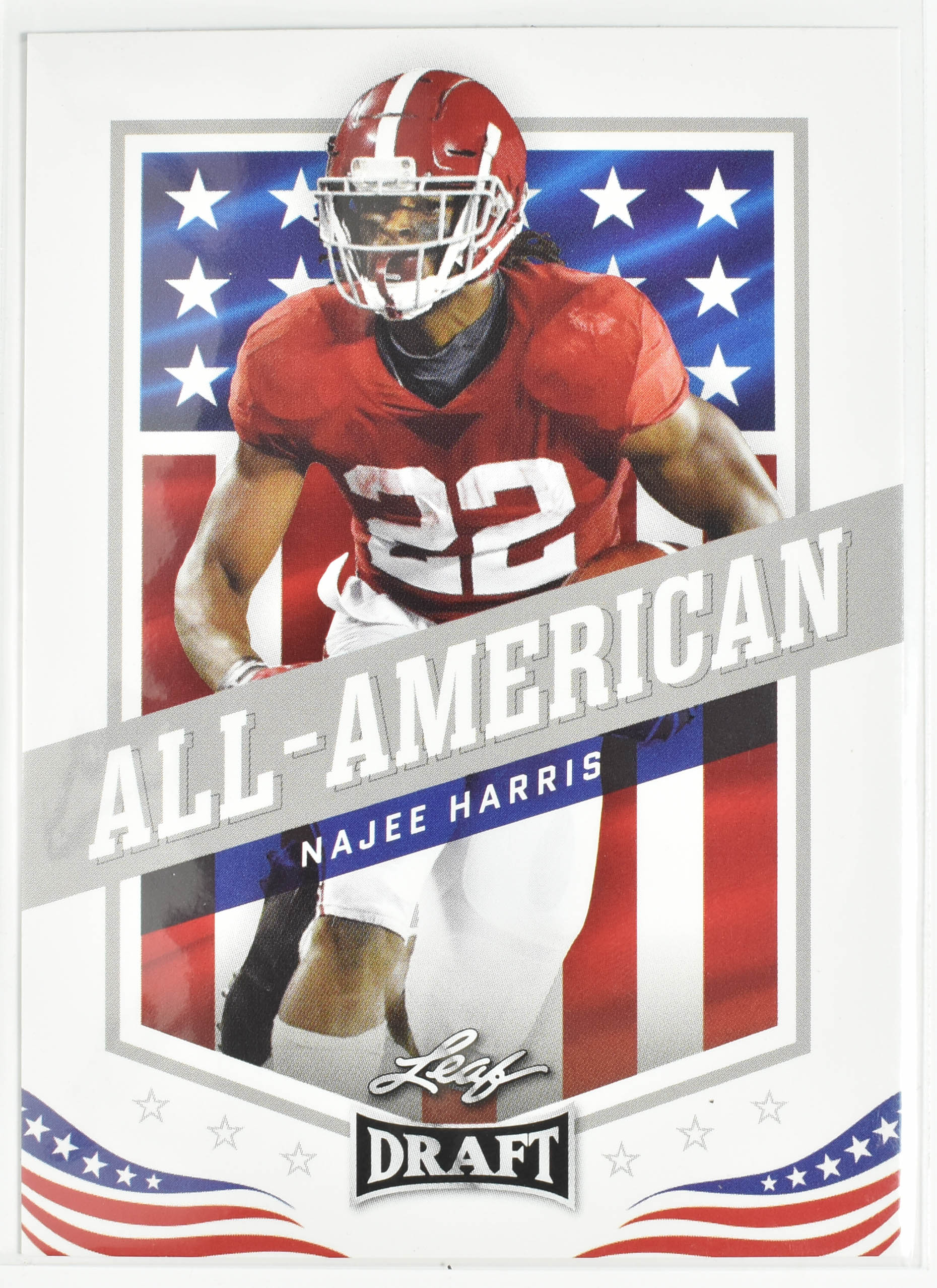Najee Harris 45 2021 Leaf Draft All American