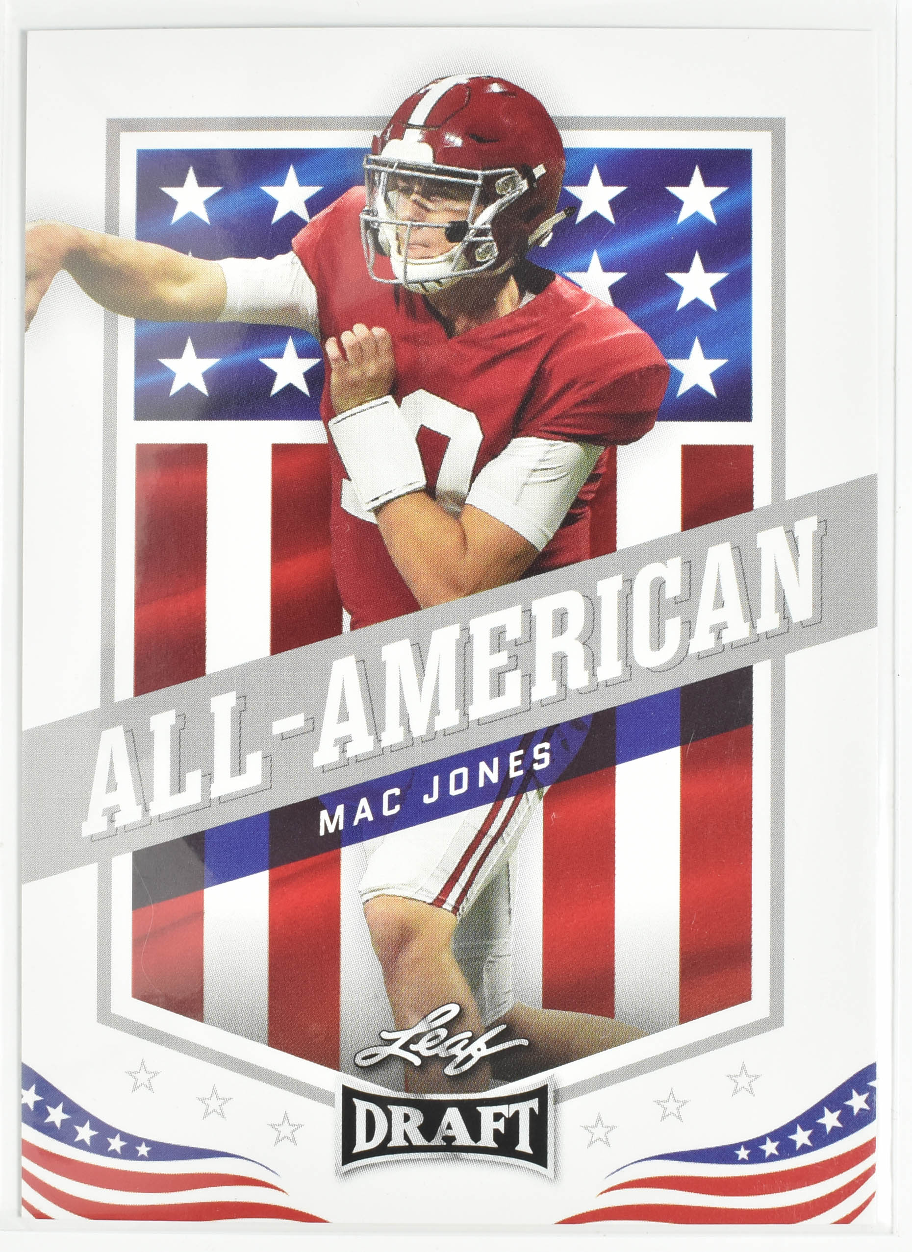 Mac Jones 46 Leaf 2021 Draft All American