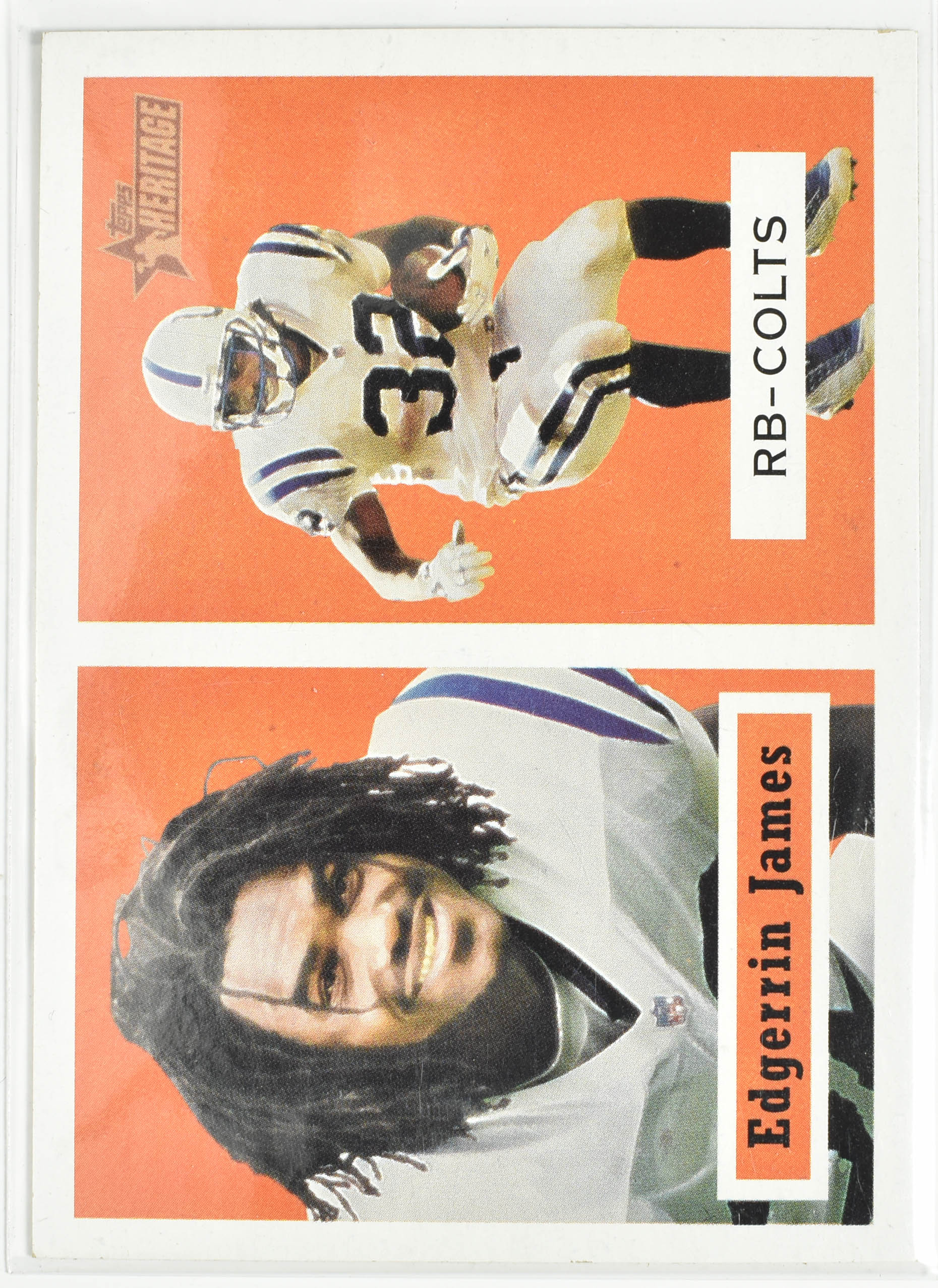 Edgerrin James RB Colts Topps 102 2002