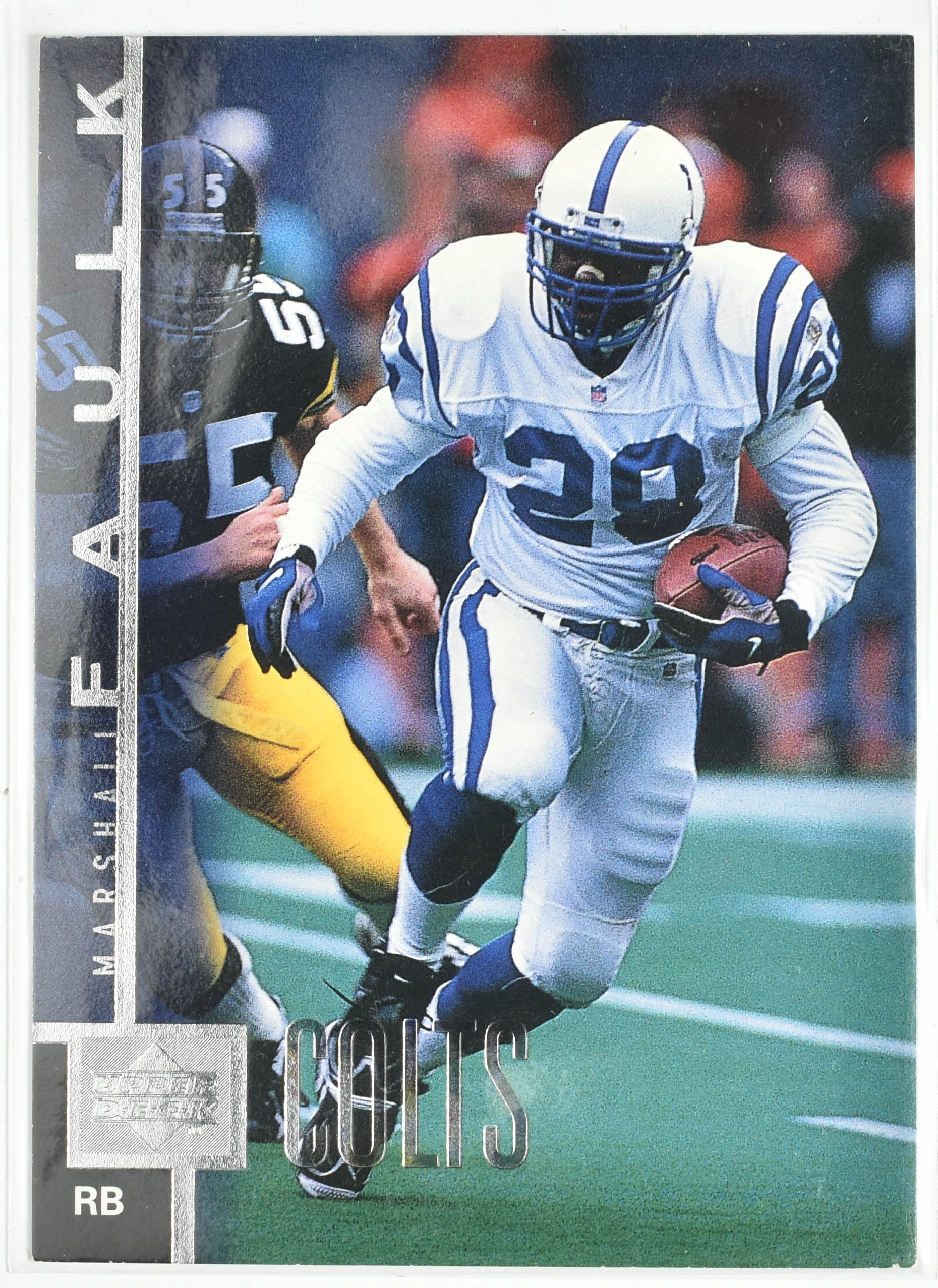 Marshall Faulk Upper Deck 124 Colts 1997
