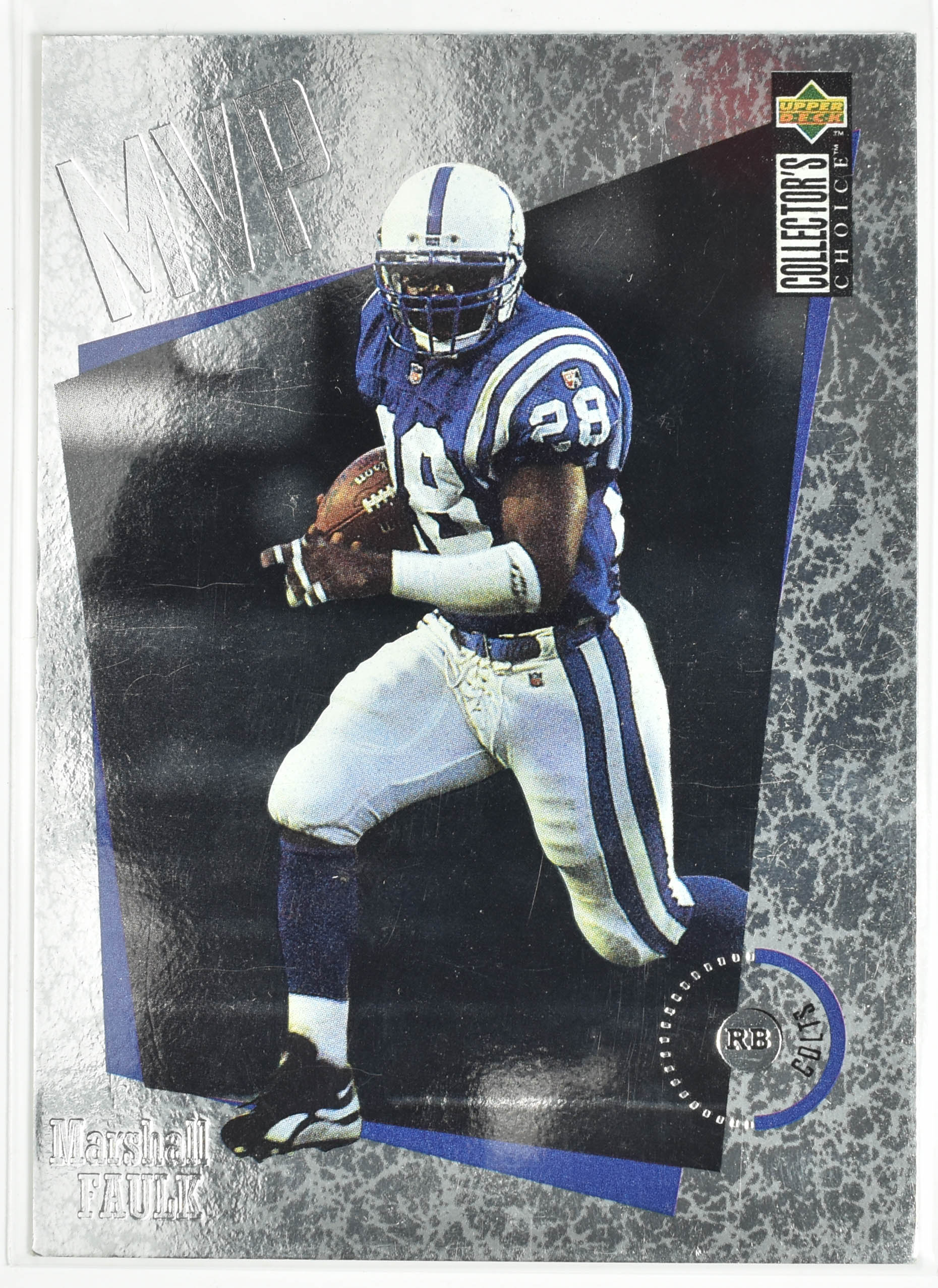 Marshall Faulk Upper Deck 1996 Colts M21 MVP