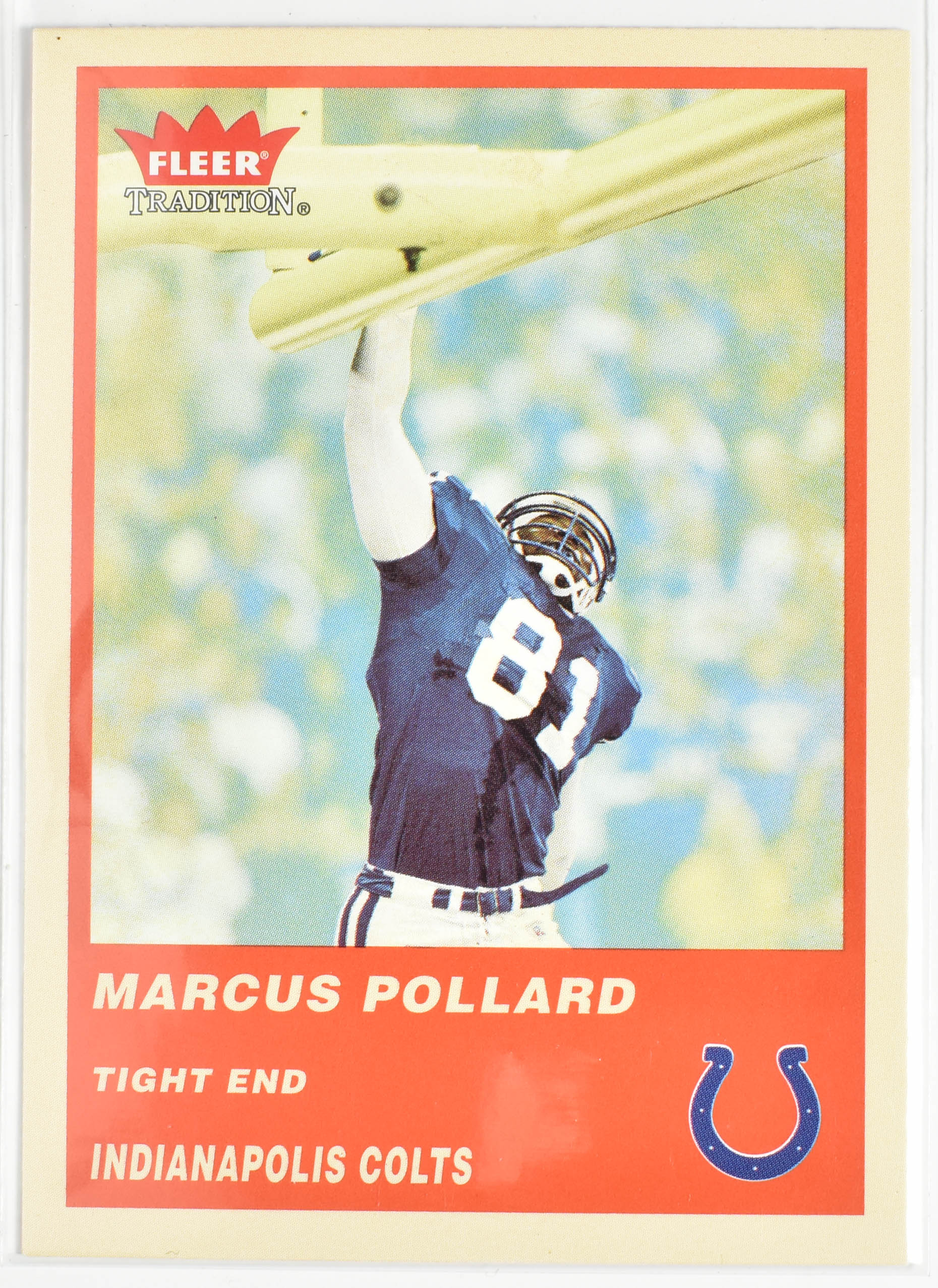 Marcus Pollard Fleer Tradition 266 Colts 2004 Football Card