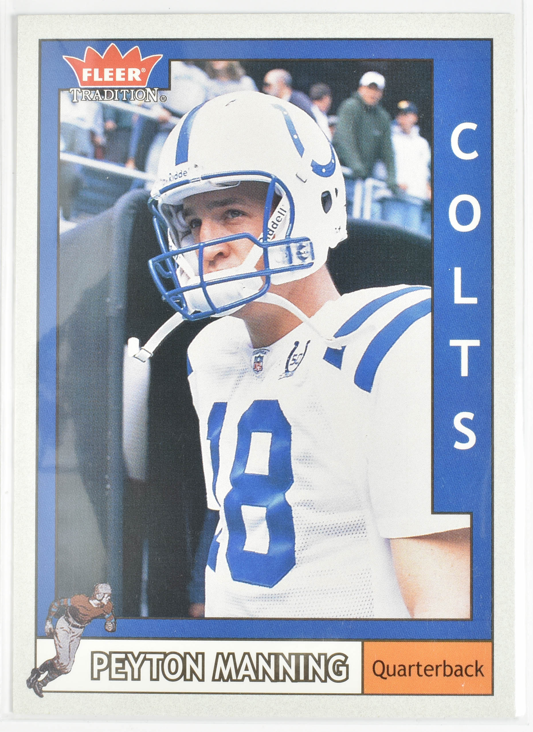 Peyton Manning Fleer Tradition 188 Colts 2003 Football Card