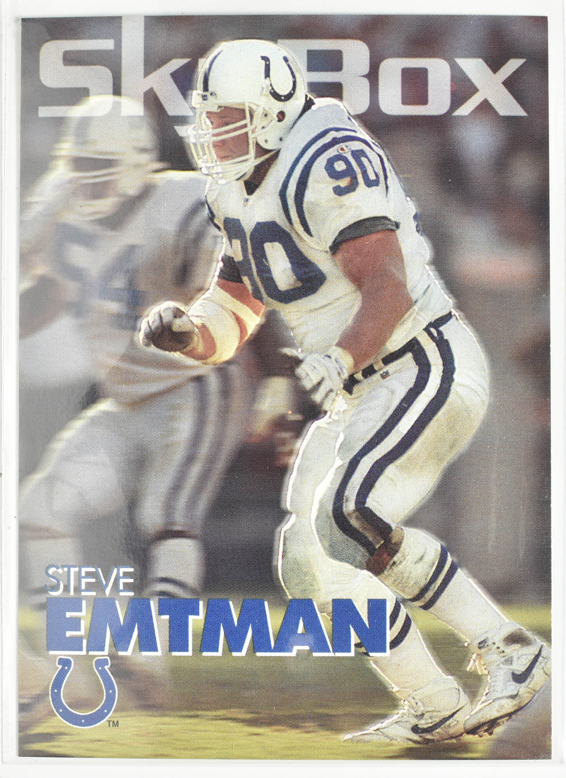 Steve Emtman 133 Skybox 1993 Colts Football Card