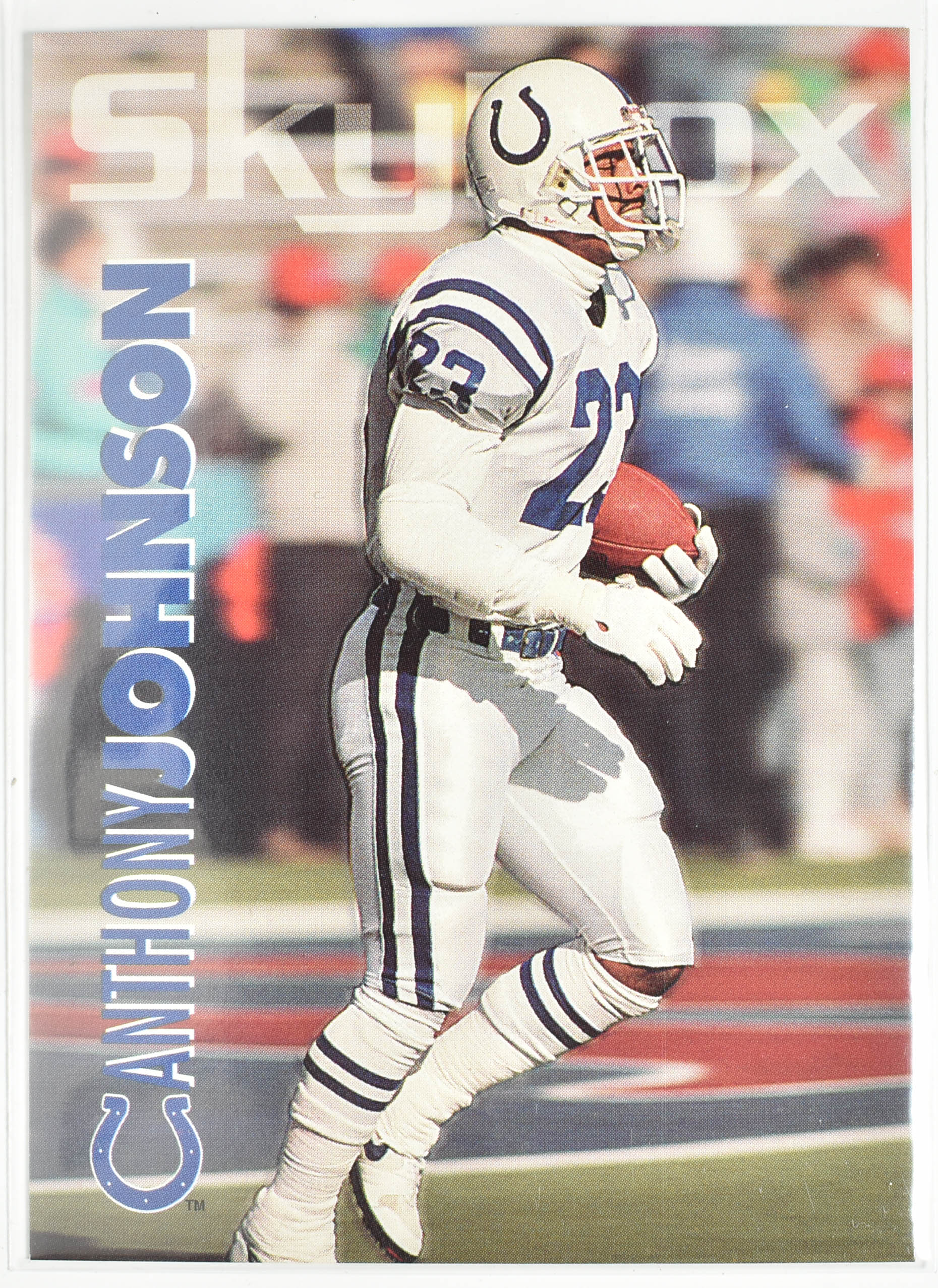 Anthony Johnson 132 Skybox 1993 Colts Football Card