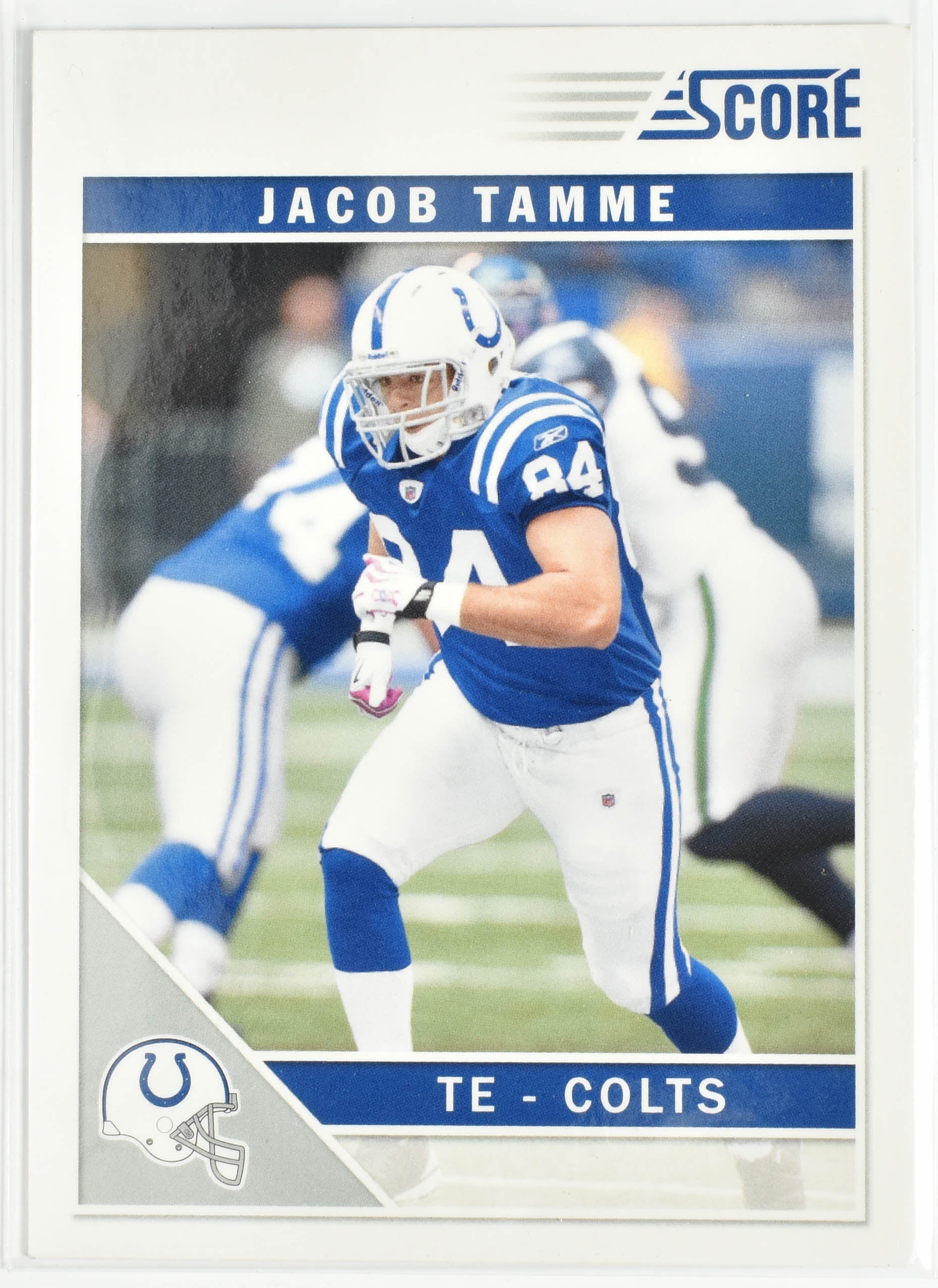 Jacob Tamme 126 Panini 2011 Colts Football Card