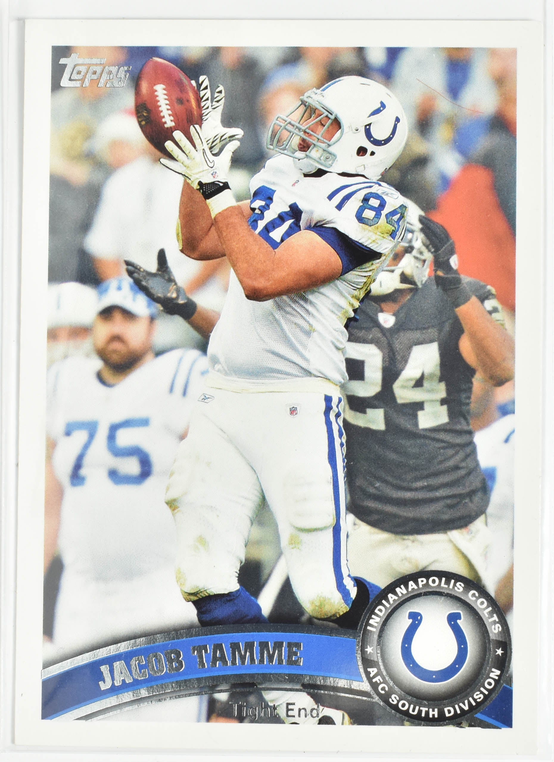 Jacob Tamme 221 Topps 2011 Colts Football Card