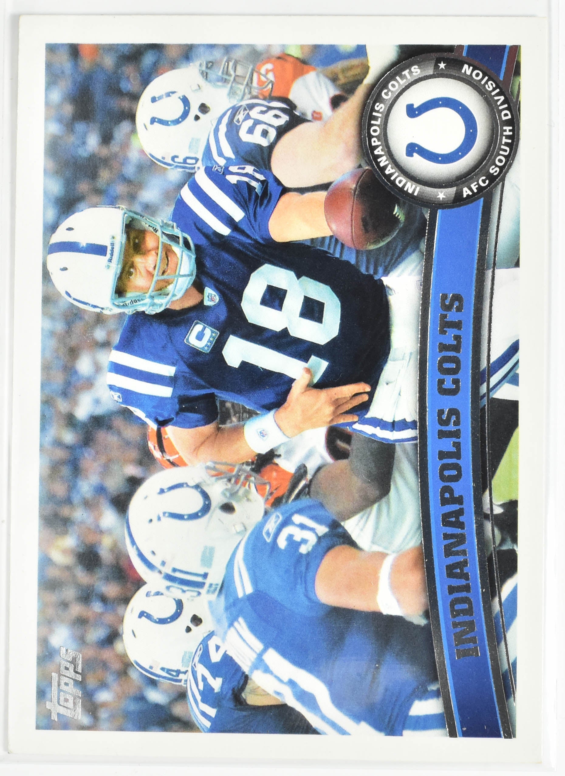 Indianapolis Colts Team Leaders 368 2011 Topps