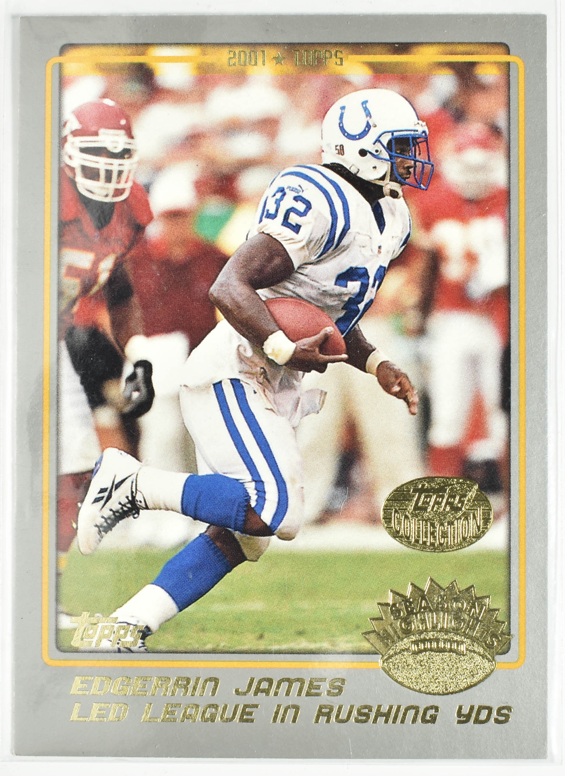 Edgerrin James 290 Topps Collection Season Highlights 2001