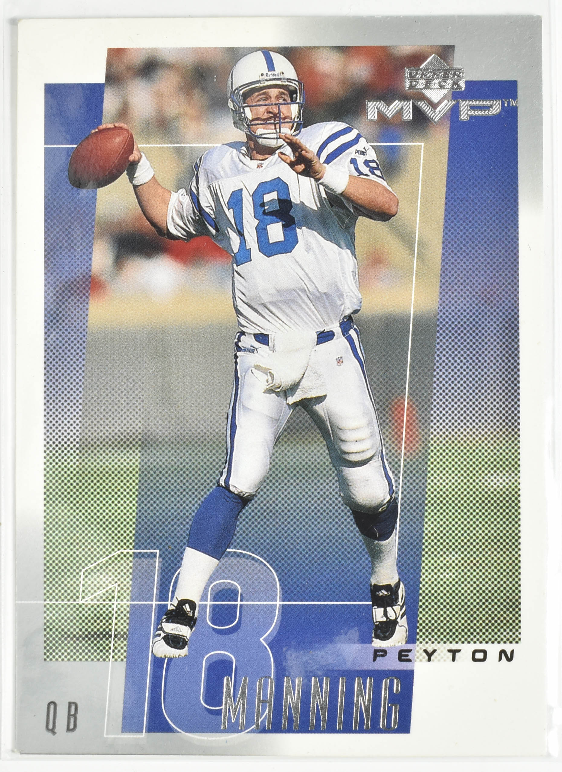 Peyton Manning 106 Upper Deck MVP 2001 Colts