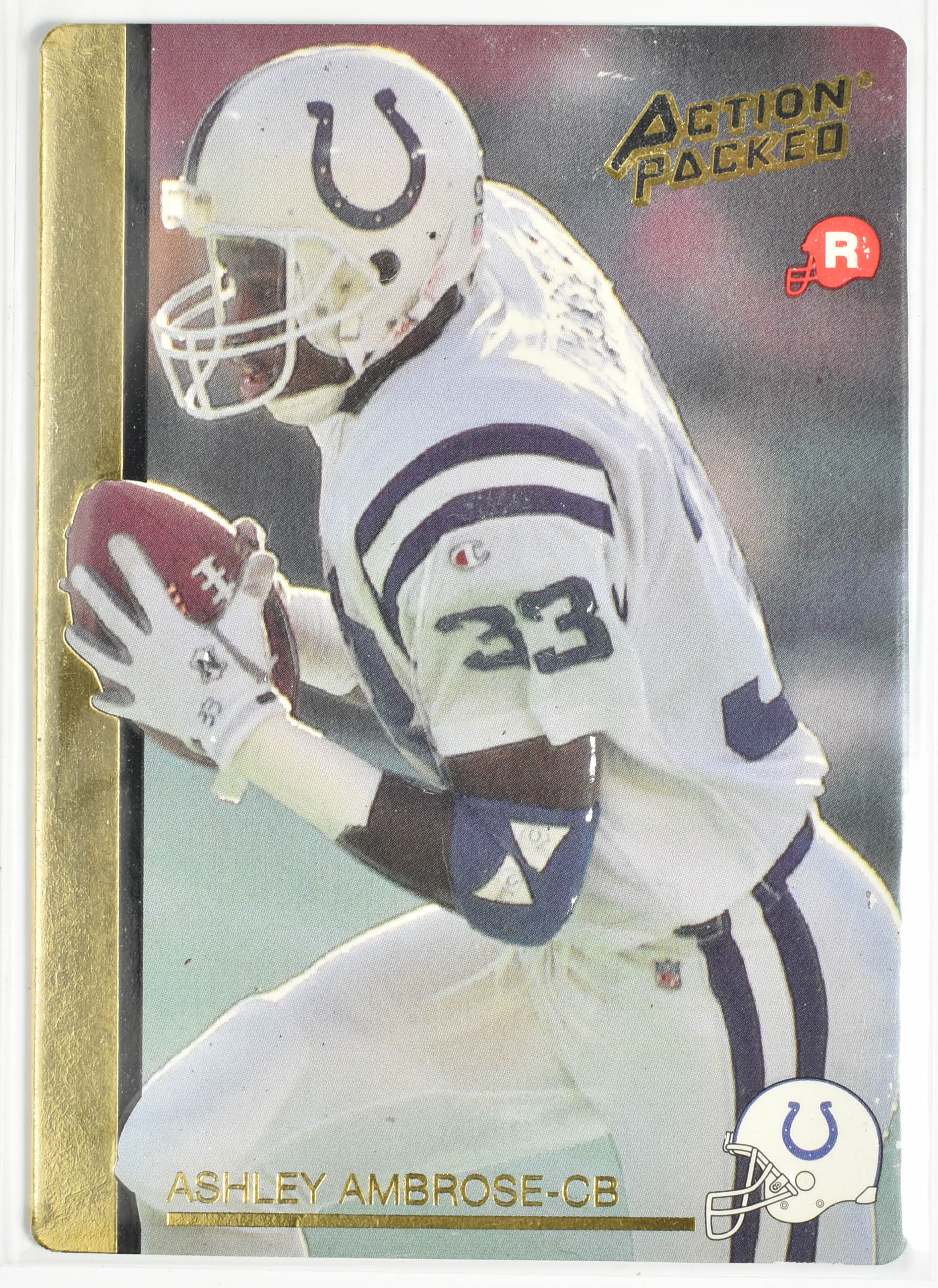 Ashley Ambrose 37 Team Players 1992 Action packed Colts