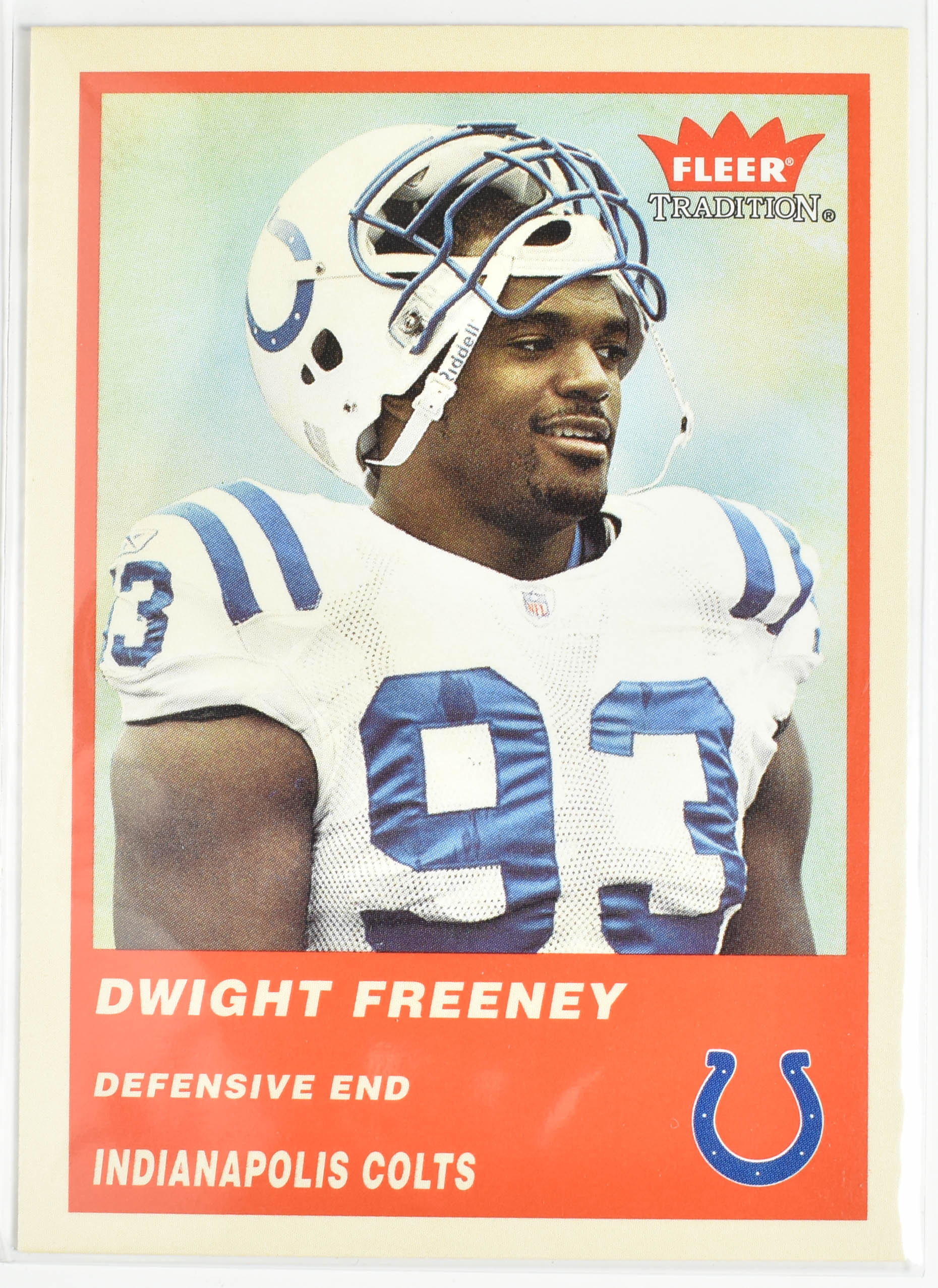 Dwight Freeney Fleer Tradition 171 2004 Colts Football Card