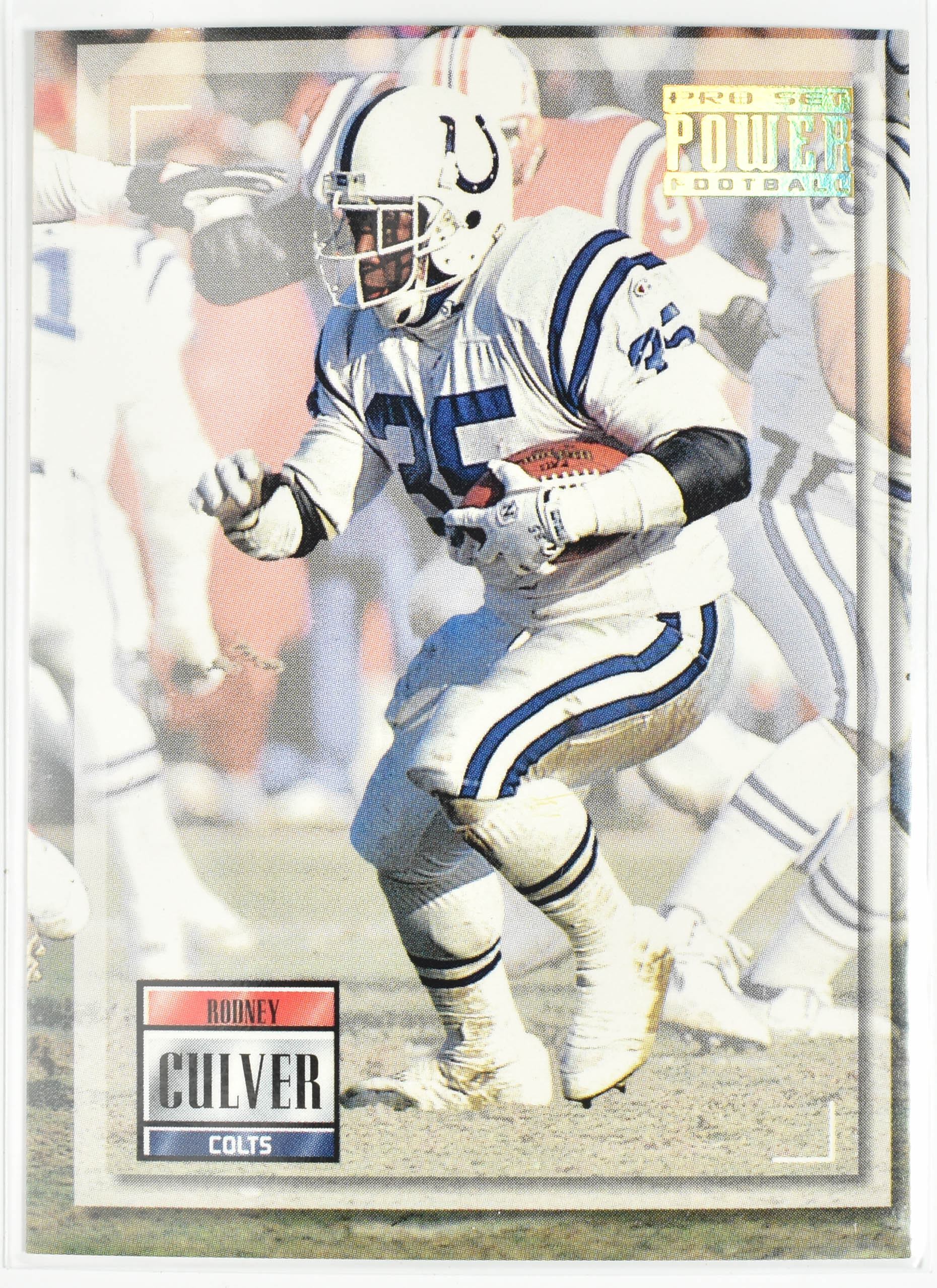Rodney Culver 35 Pro Set Power 1993 Colts Football Card ROOKIE