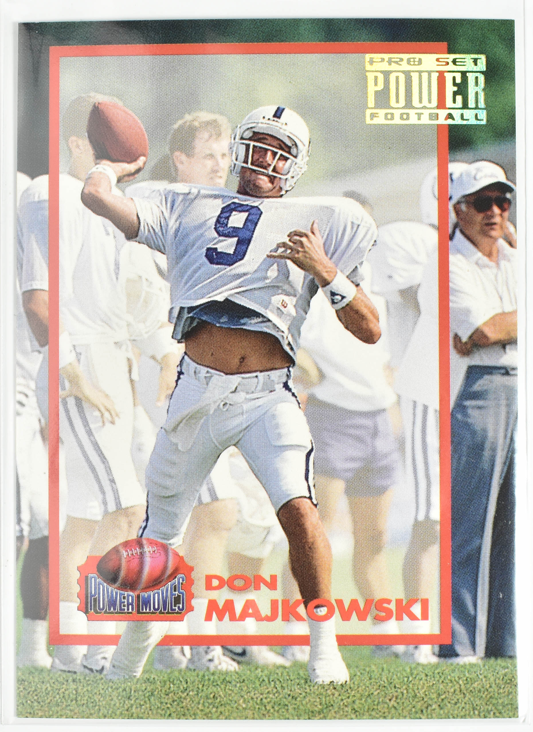 Don Majkowski PM17 Pro Set Power Football 1993 Colts Football Card