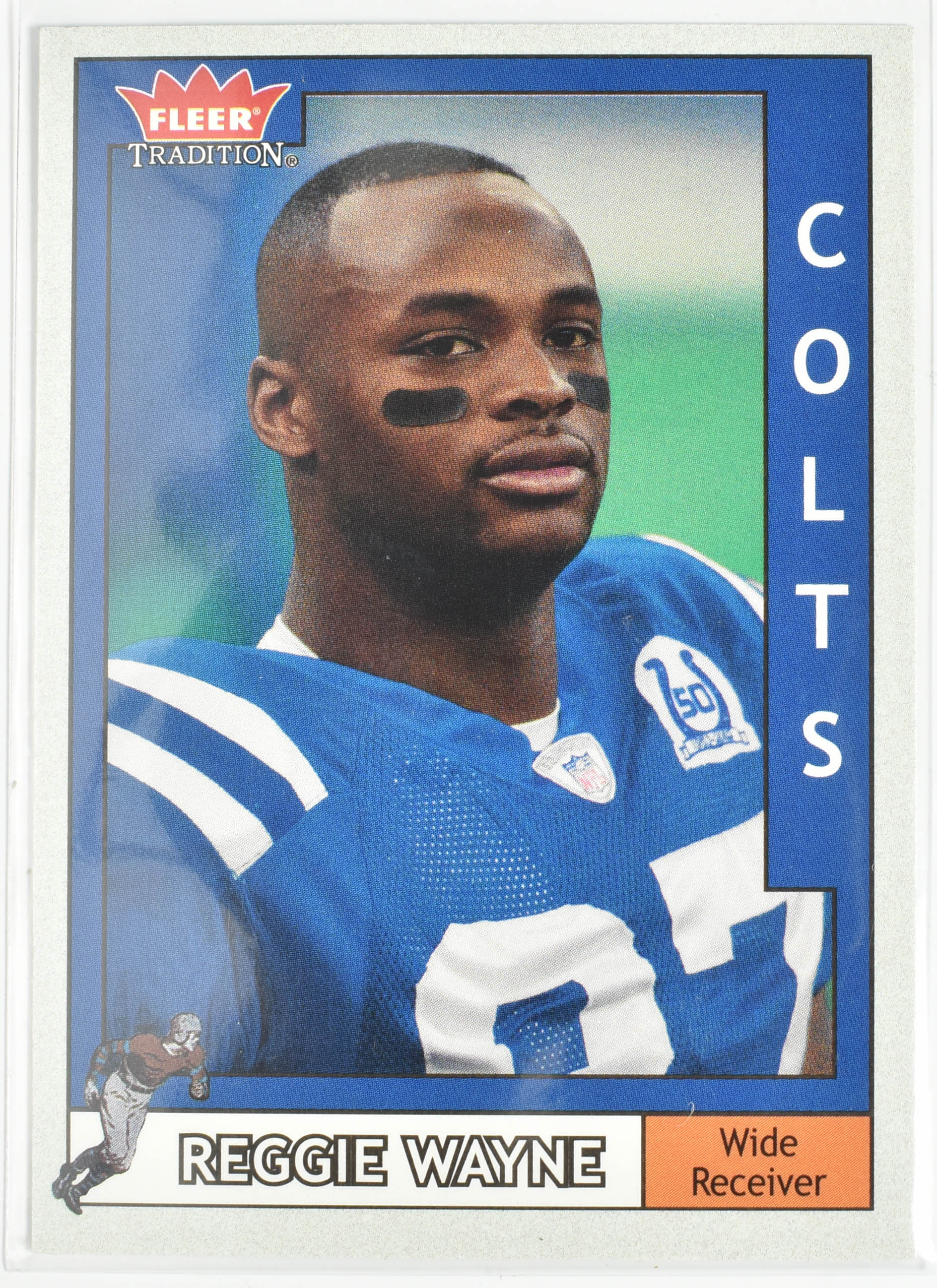 Reggie Wayne 210 Fleer Tradition 2003 Colts Football Card