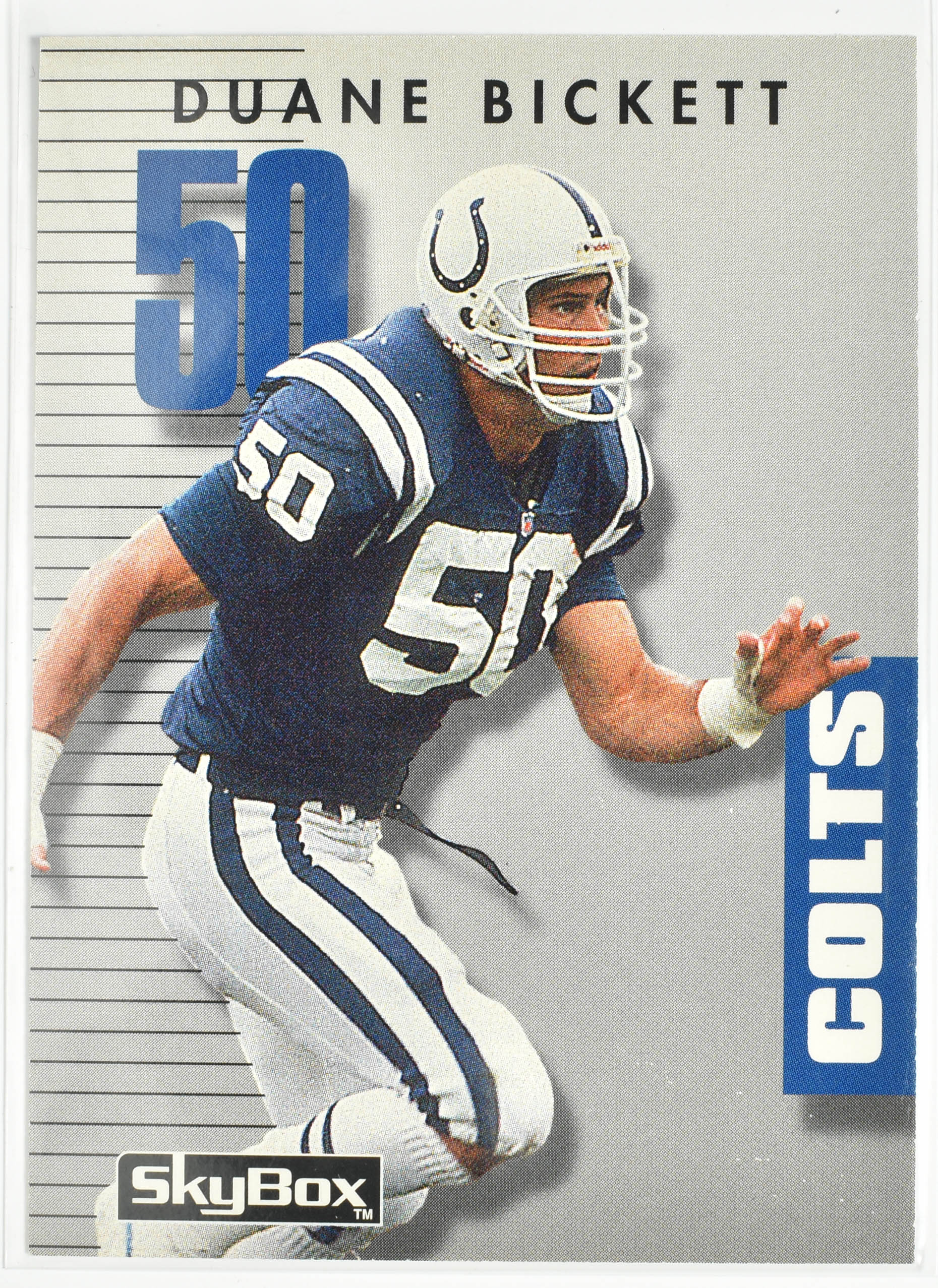 Duane Bickett 291 Prime Time 1992 Colts Football Card
