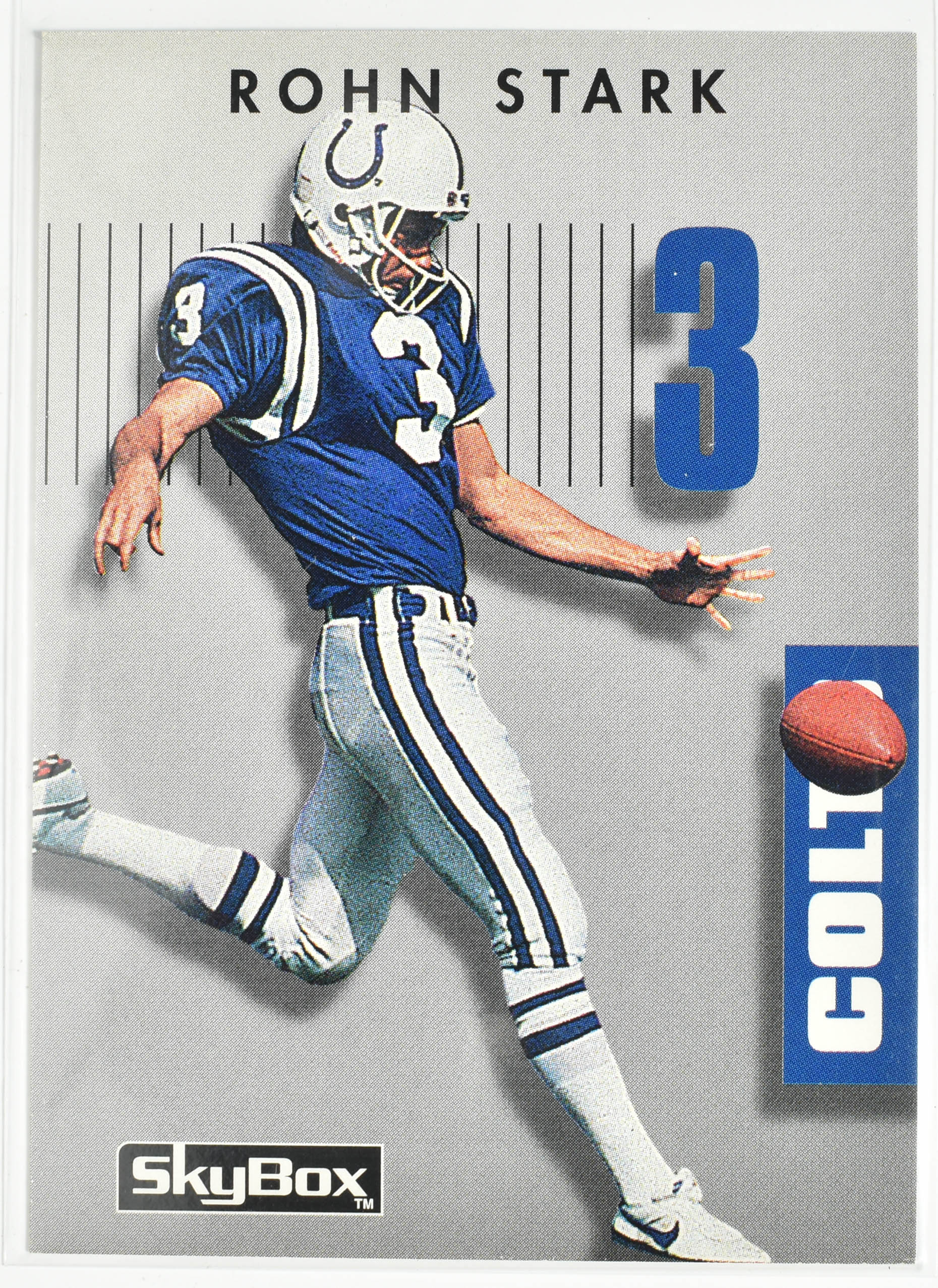 Rohn Stark 32 Skybox 1992 Colts Football Card