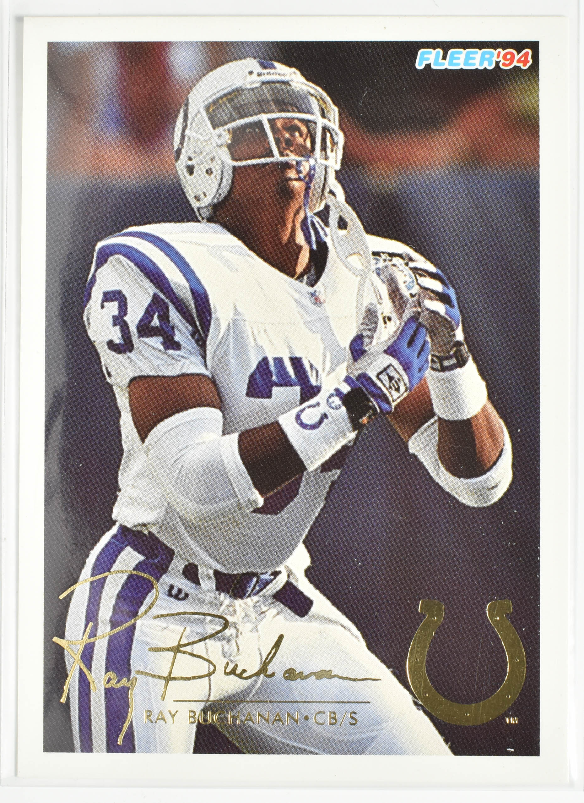 Ray Buchanan 203 Fleer 1992 Colts Football Card