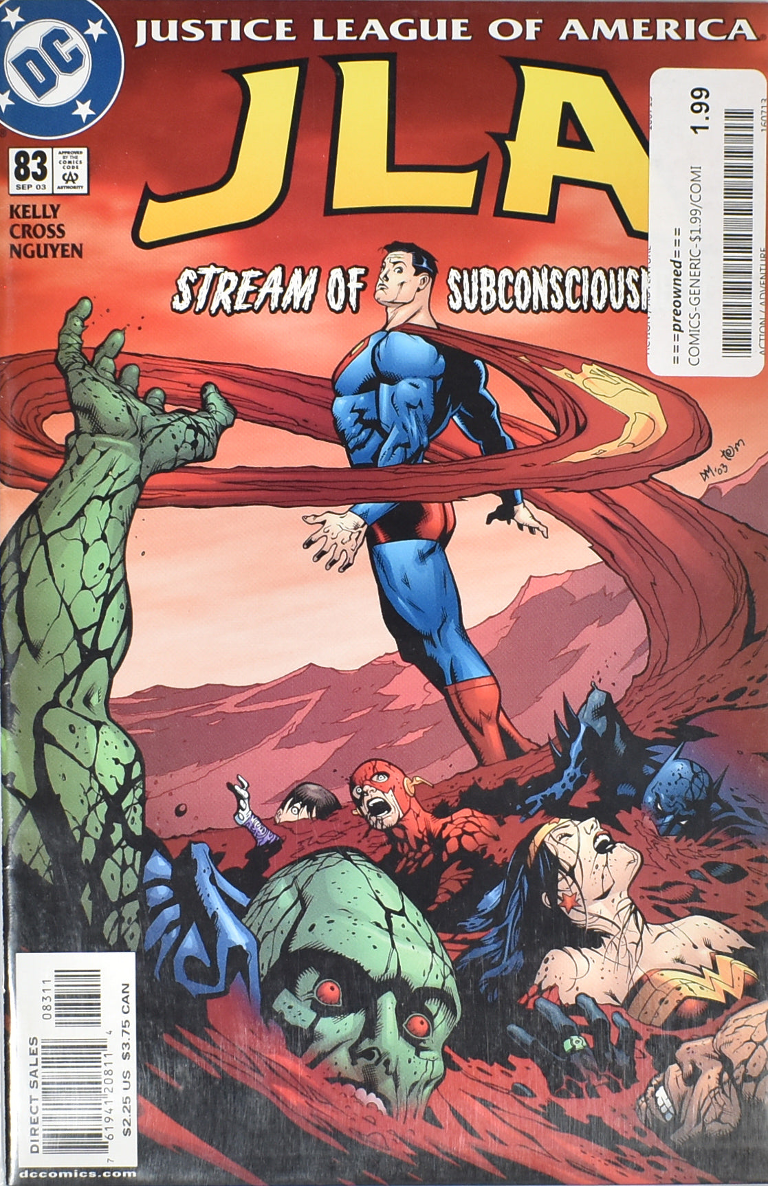 Justice League of America JLA Dc Comics 83 Comic Book Superman