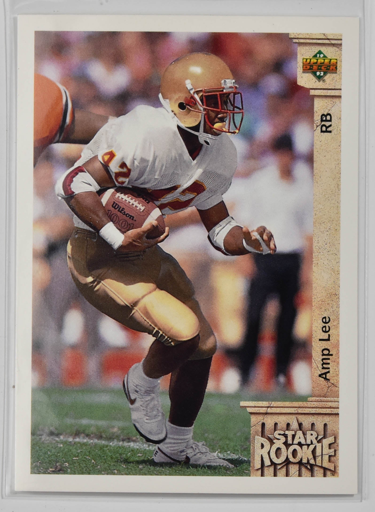 Amp Lee 13 Upper Deck 1992 Star Rookie