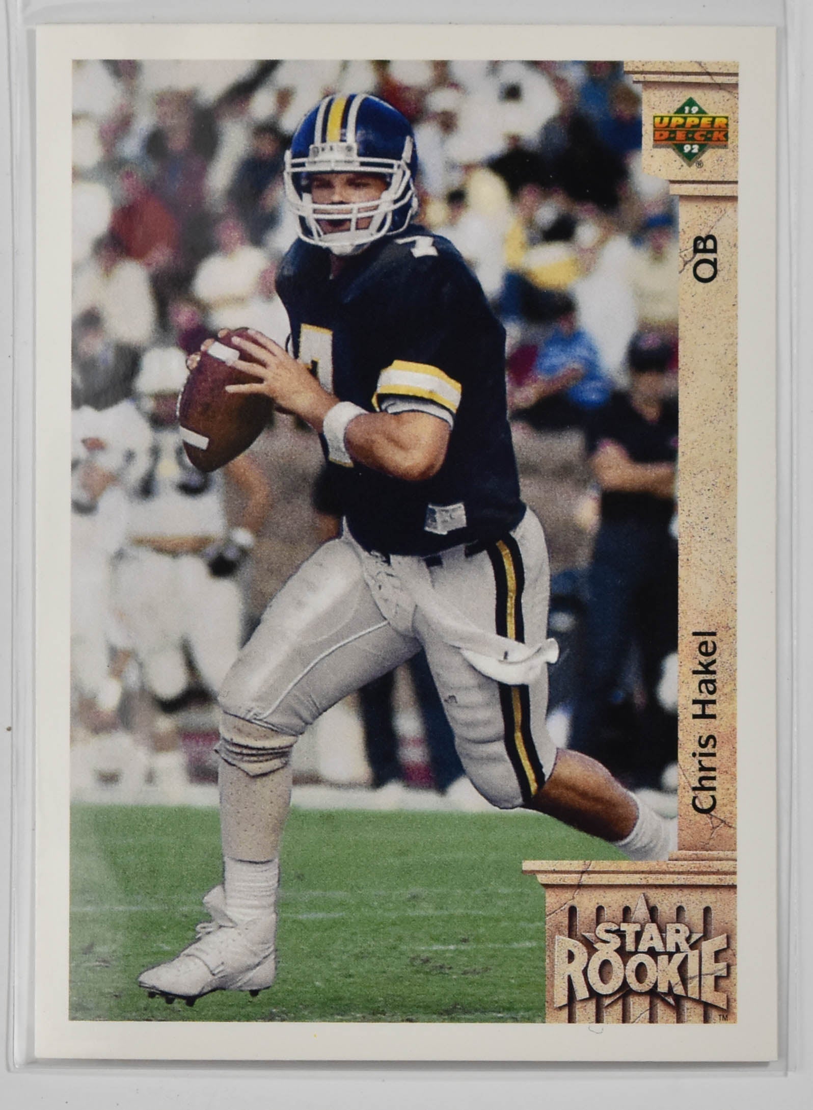 Chris Hakel 11 Upper Deck 1992 Star Rookie