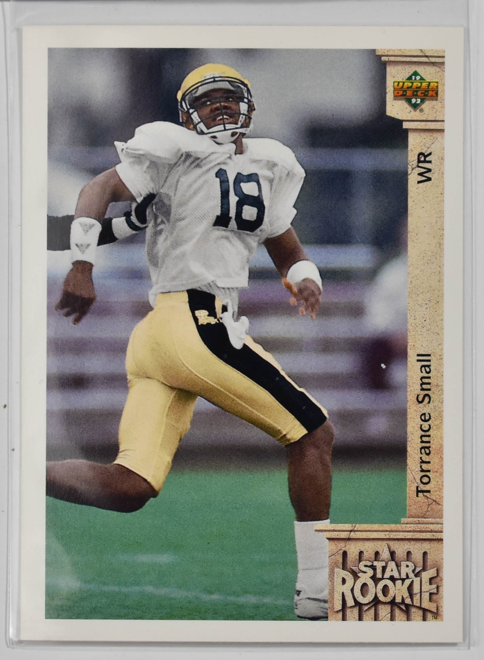Torrance Small 21 Upper Deck 1992 Star Rookie