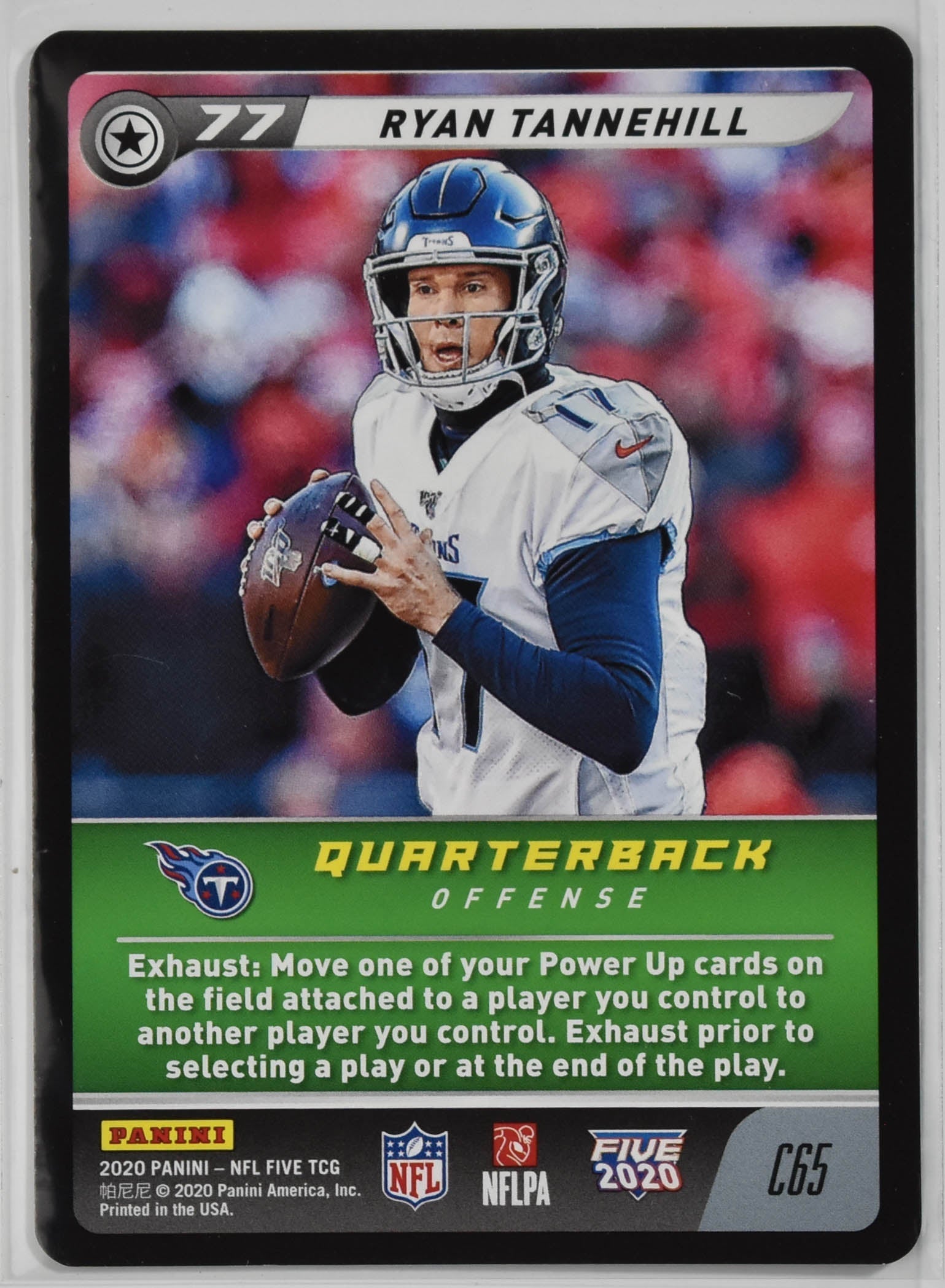 Ryan Tannehill C65 Panini 2020 Five TCG