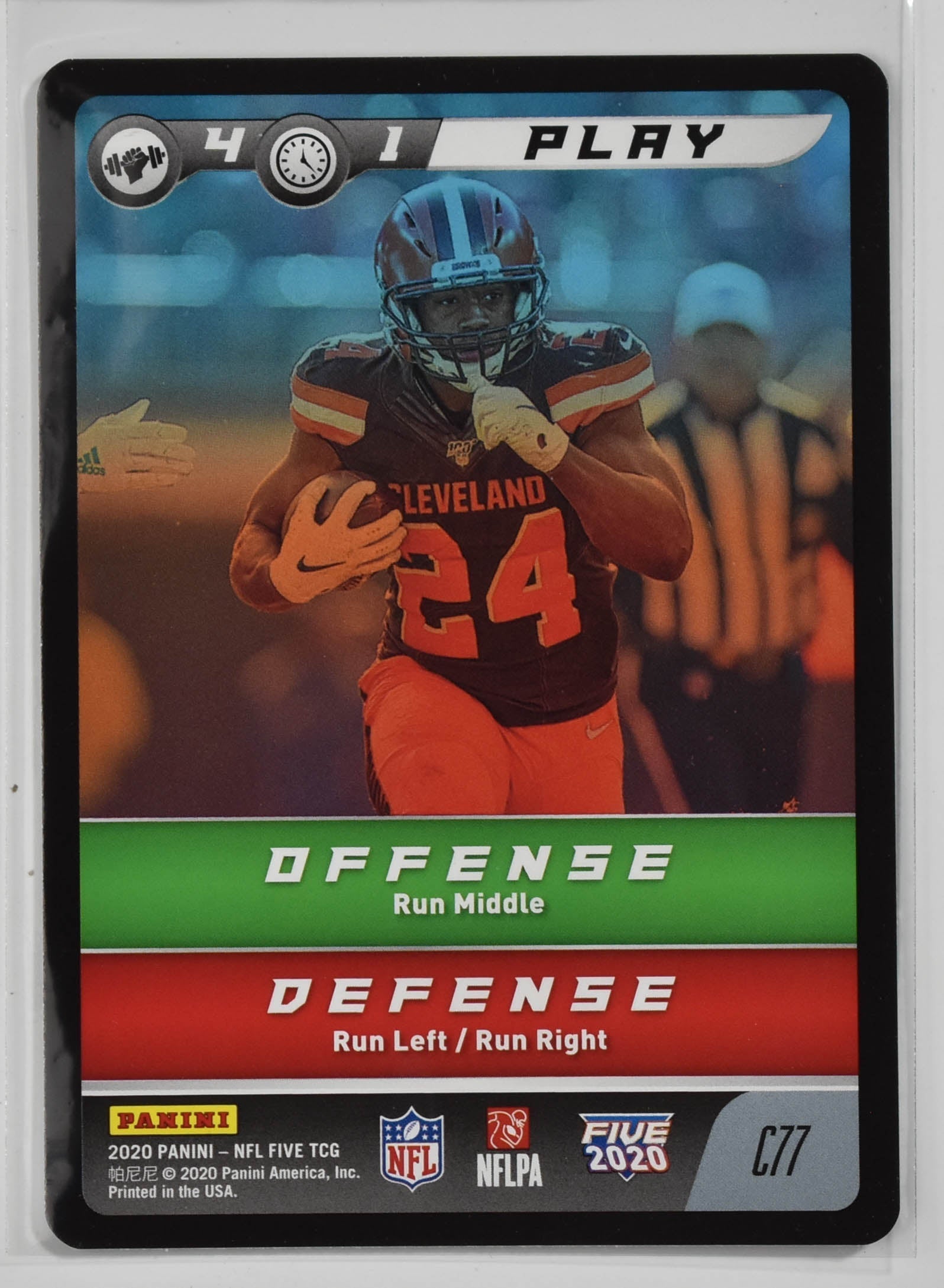 Play Offense Defense C77 Panini 2020 Five TCG