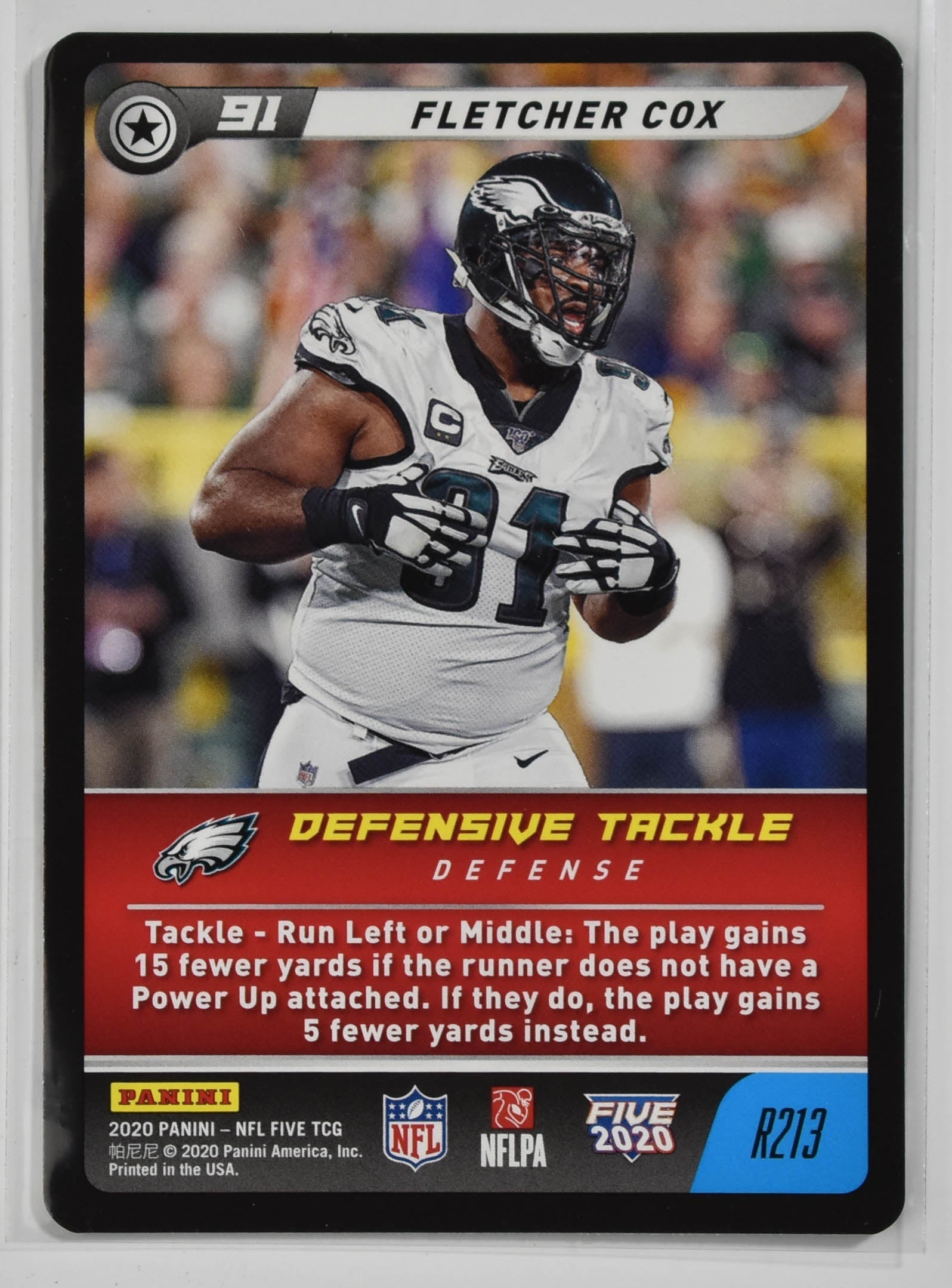 Fletcher Cox R213 Panini 2020 Five TCG
