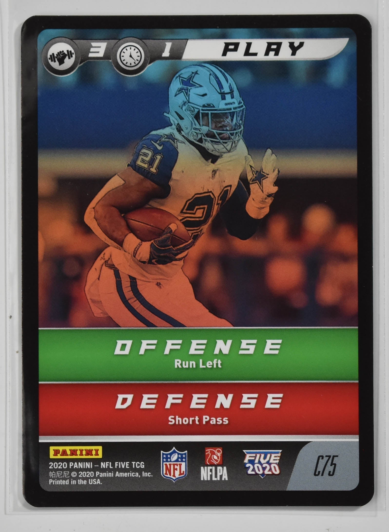Play Offense Defense c75 Panini 2020 Five TCG