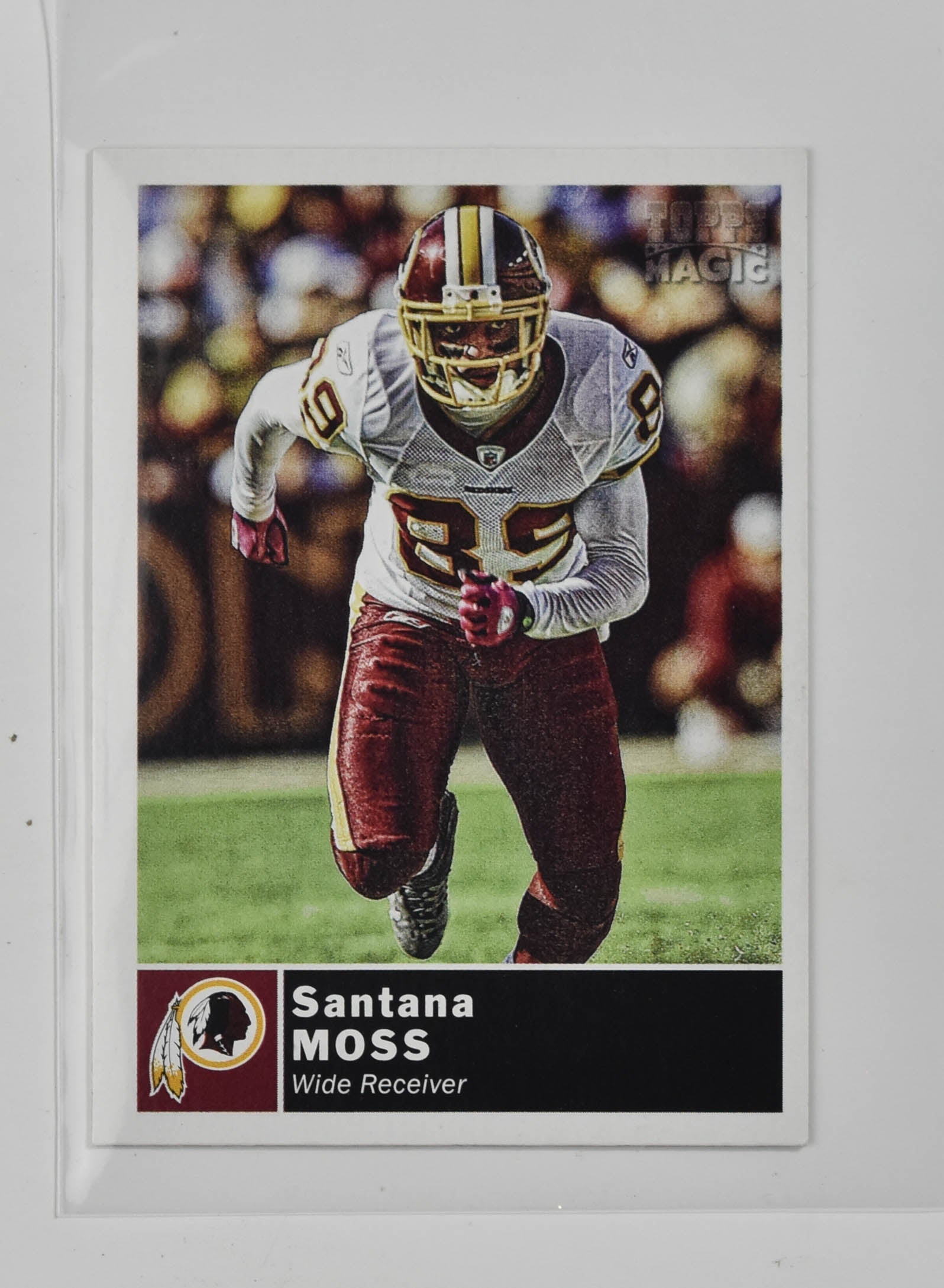 Santana Moss Topps Magic 79 2010 Washington