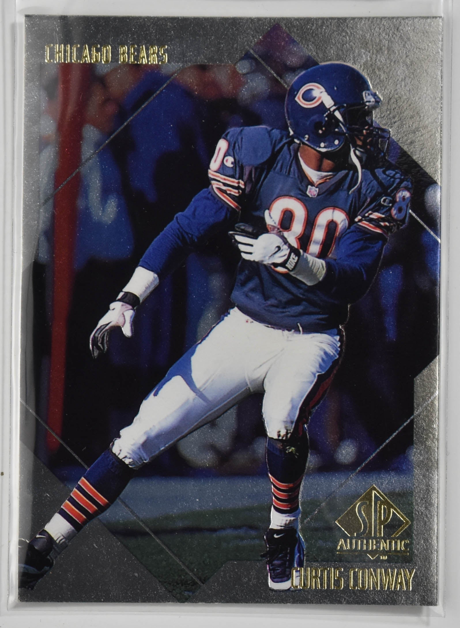 Curtis Conway 61 SP Authentic Upper Deck 1997 Chicago Bears Football Card