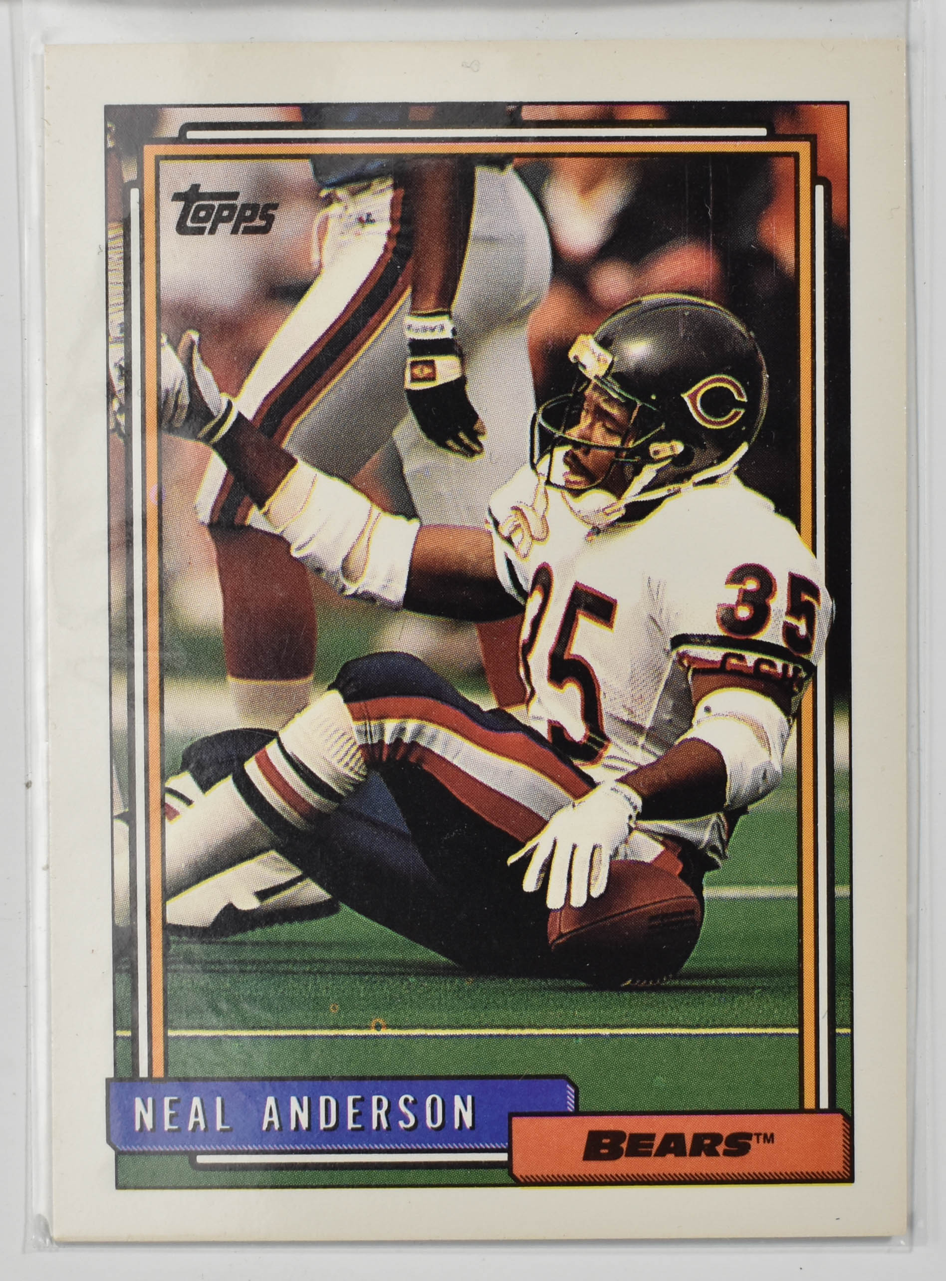Neal Anderson 153 Topps 1992 Chicago Bears Football Card