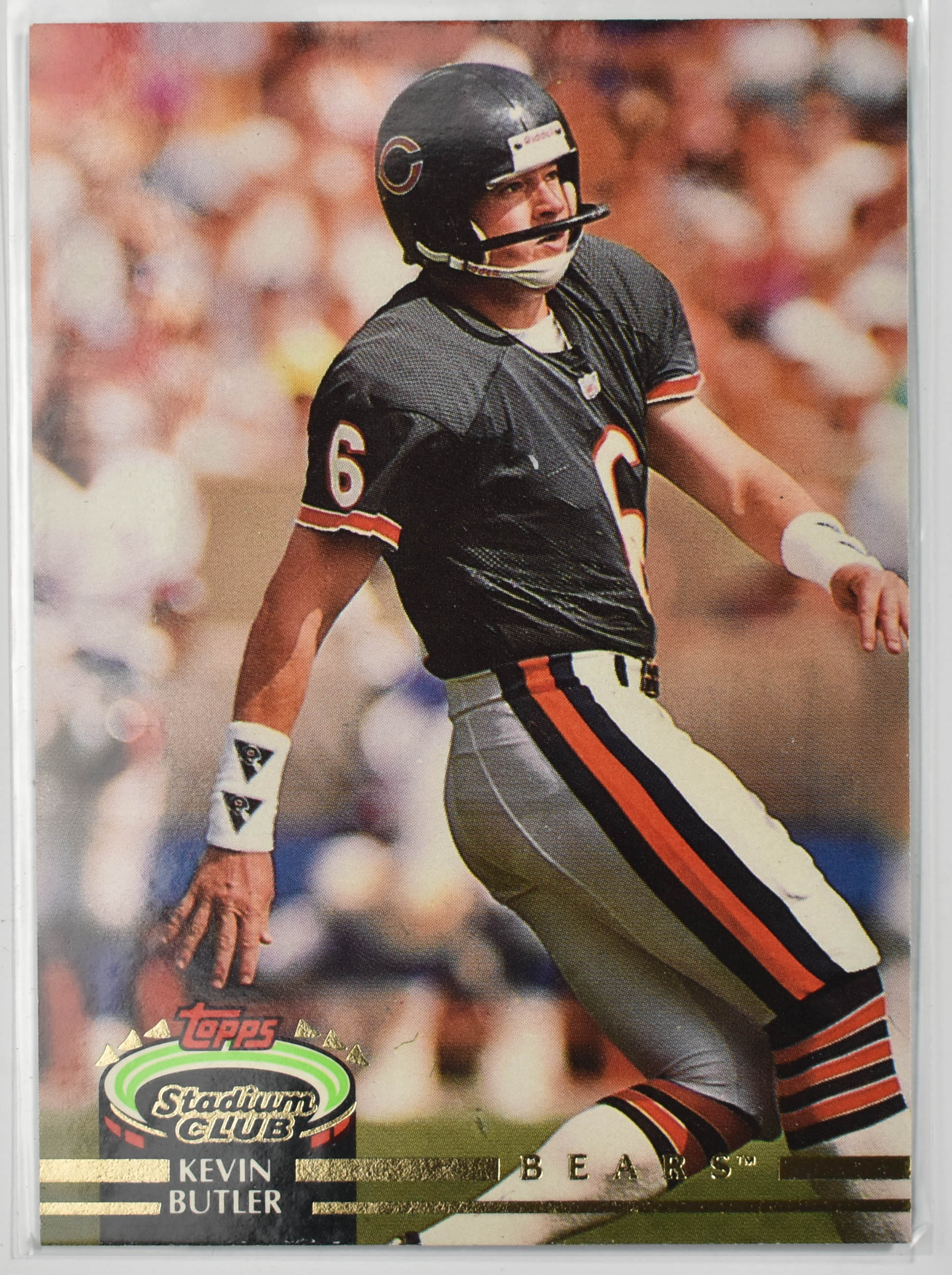 Kevin Butler 351 Topps Stadium Club 1992 Bears Football Card