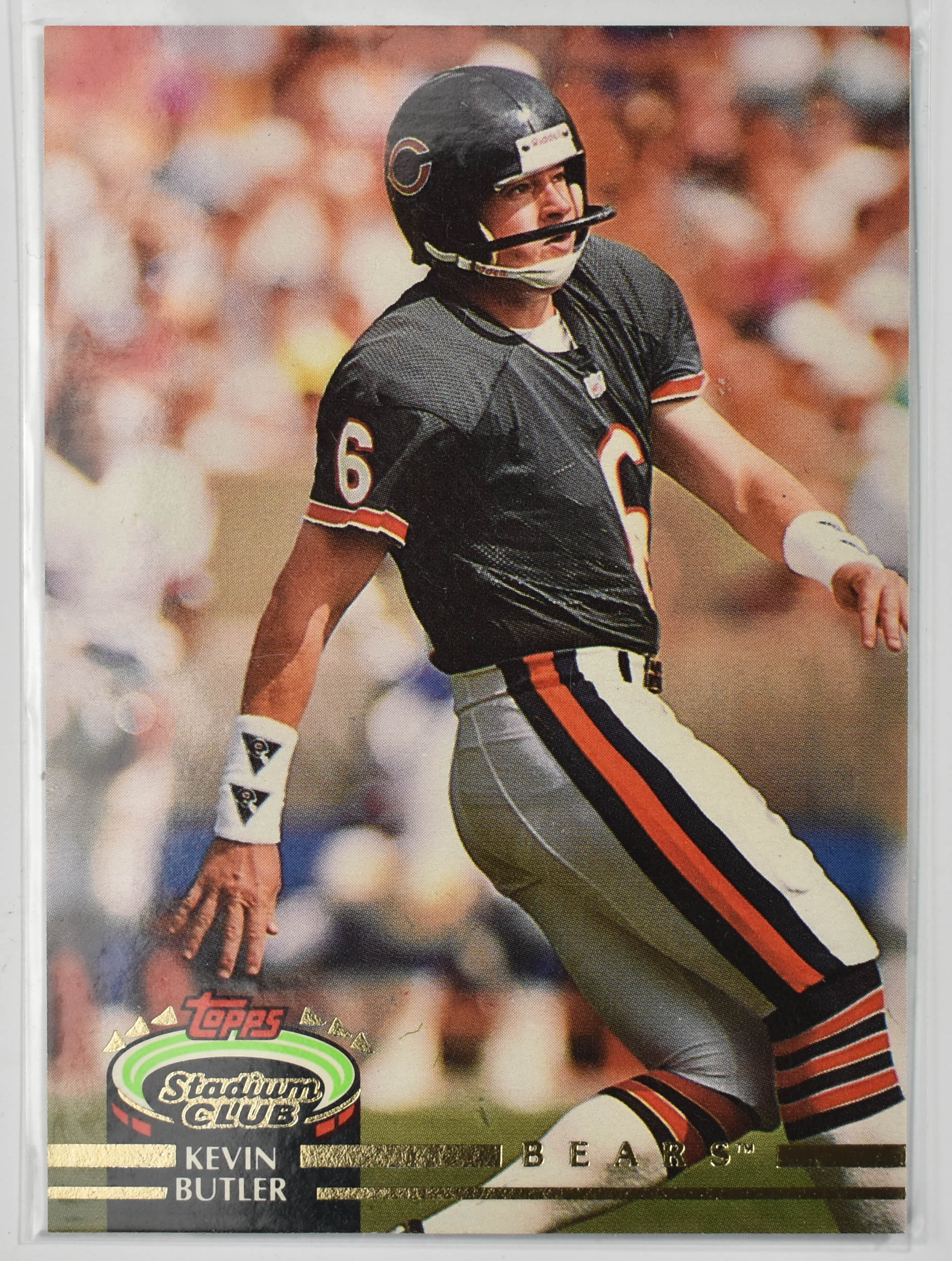 Kevin Butler 351 Topps Stadium Club 1992 Chicago Bears Football Card