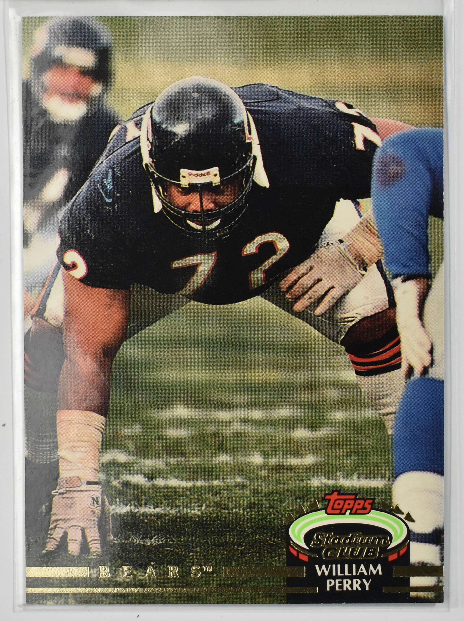 William Perry 340 Topps Stadium Club 1992 Chicago Bears Football Card