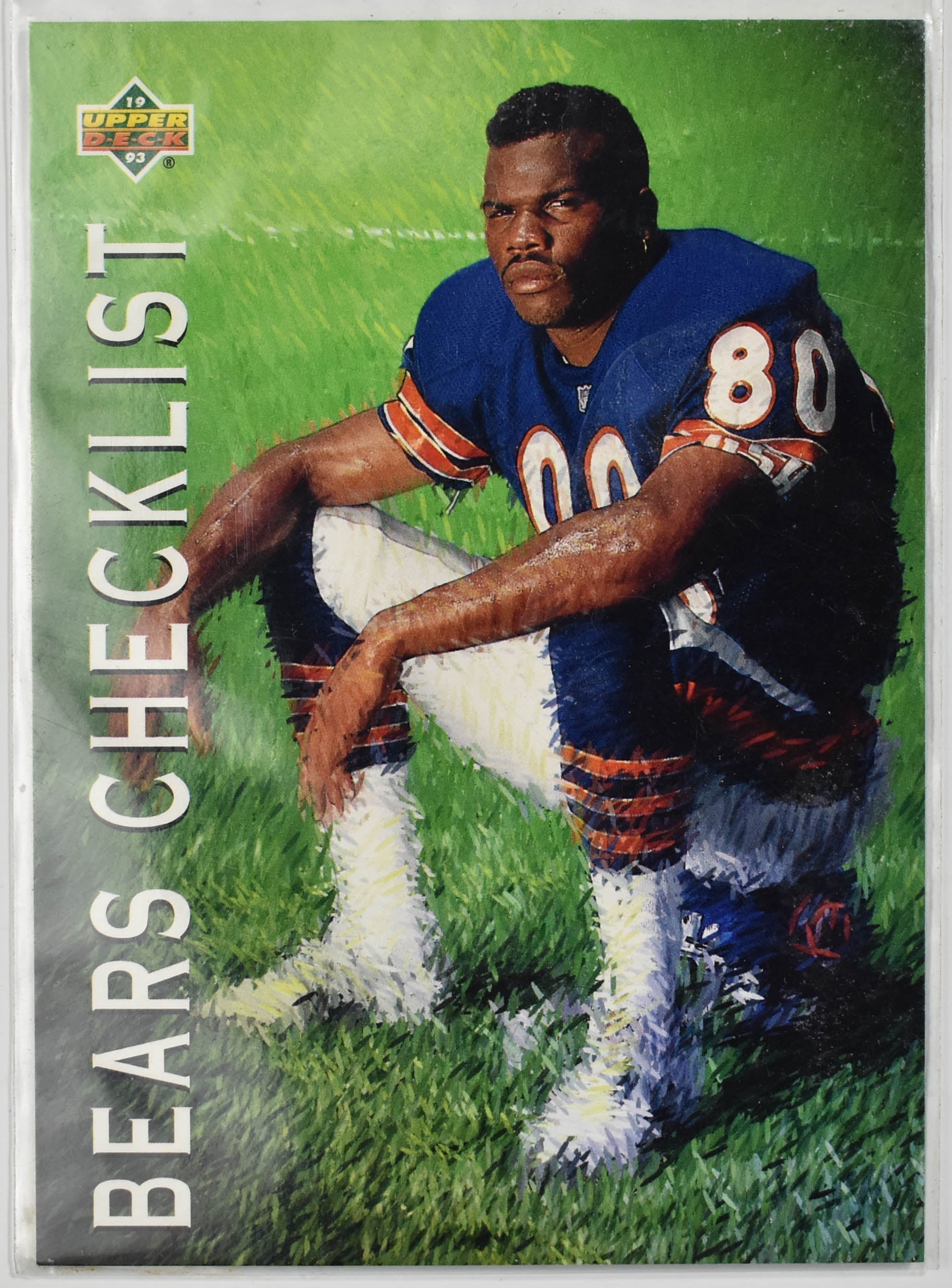 Chicago Bears Checklist Curtis Conway 63 Upper Deck 1993