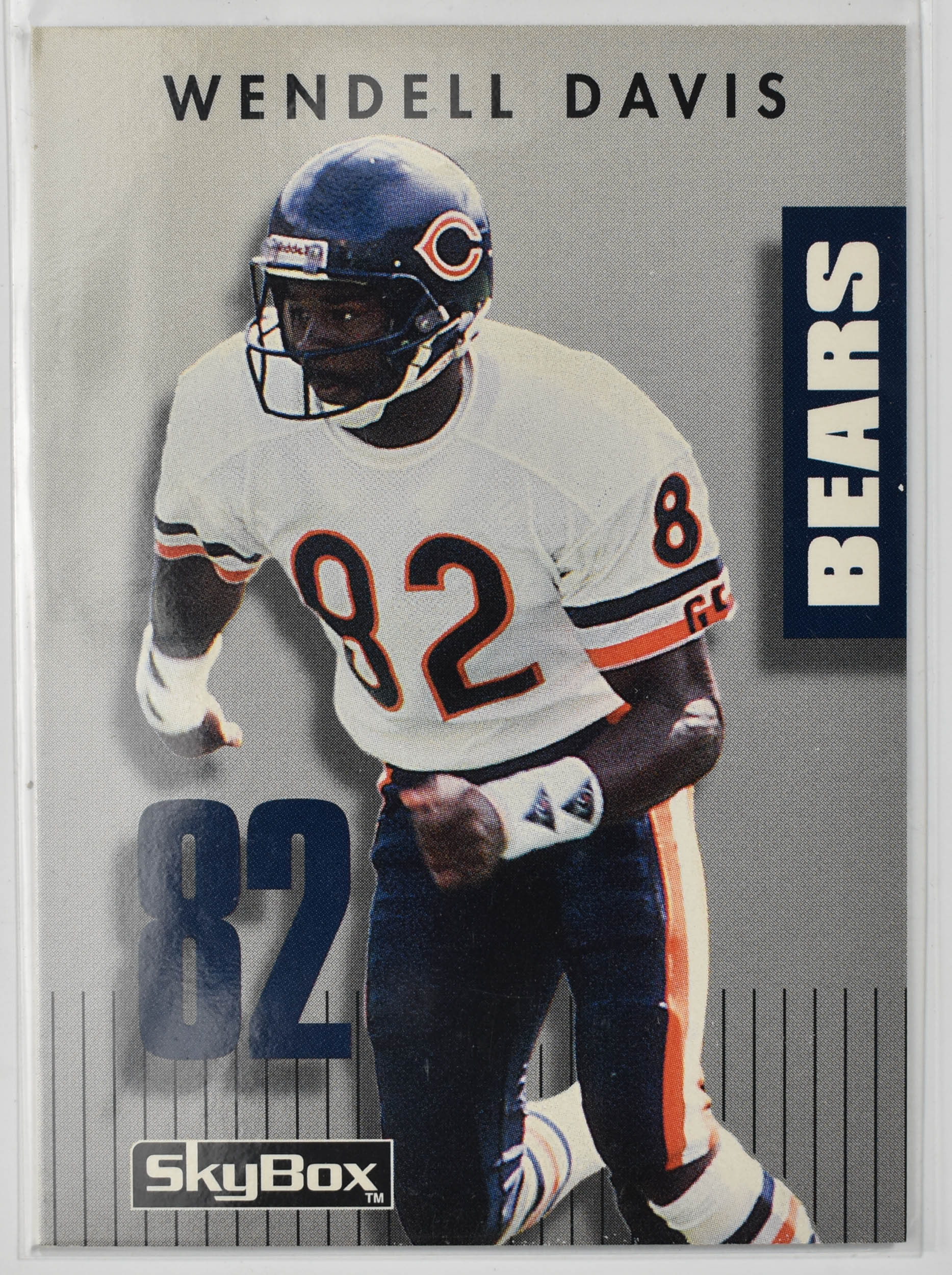 Wendell Davis 289 Skybox 1992 Primetime Chicago Bears Football Card