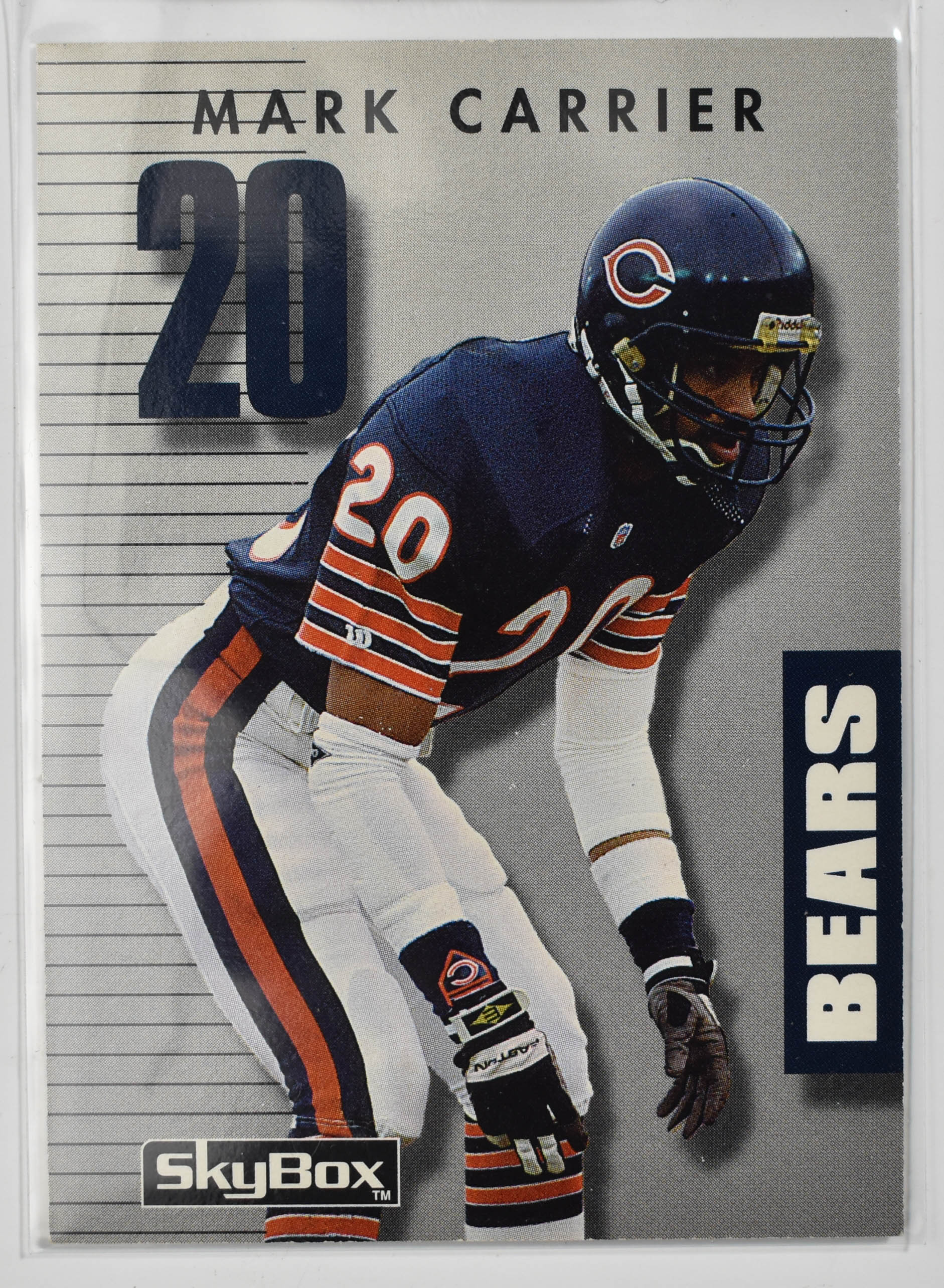 Mark Carrier 063 Skybox 1992 Primetime Football Card