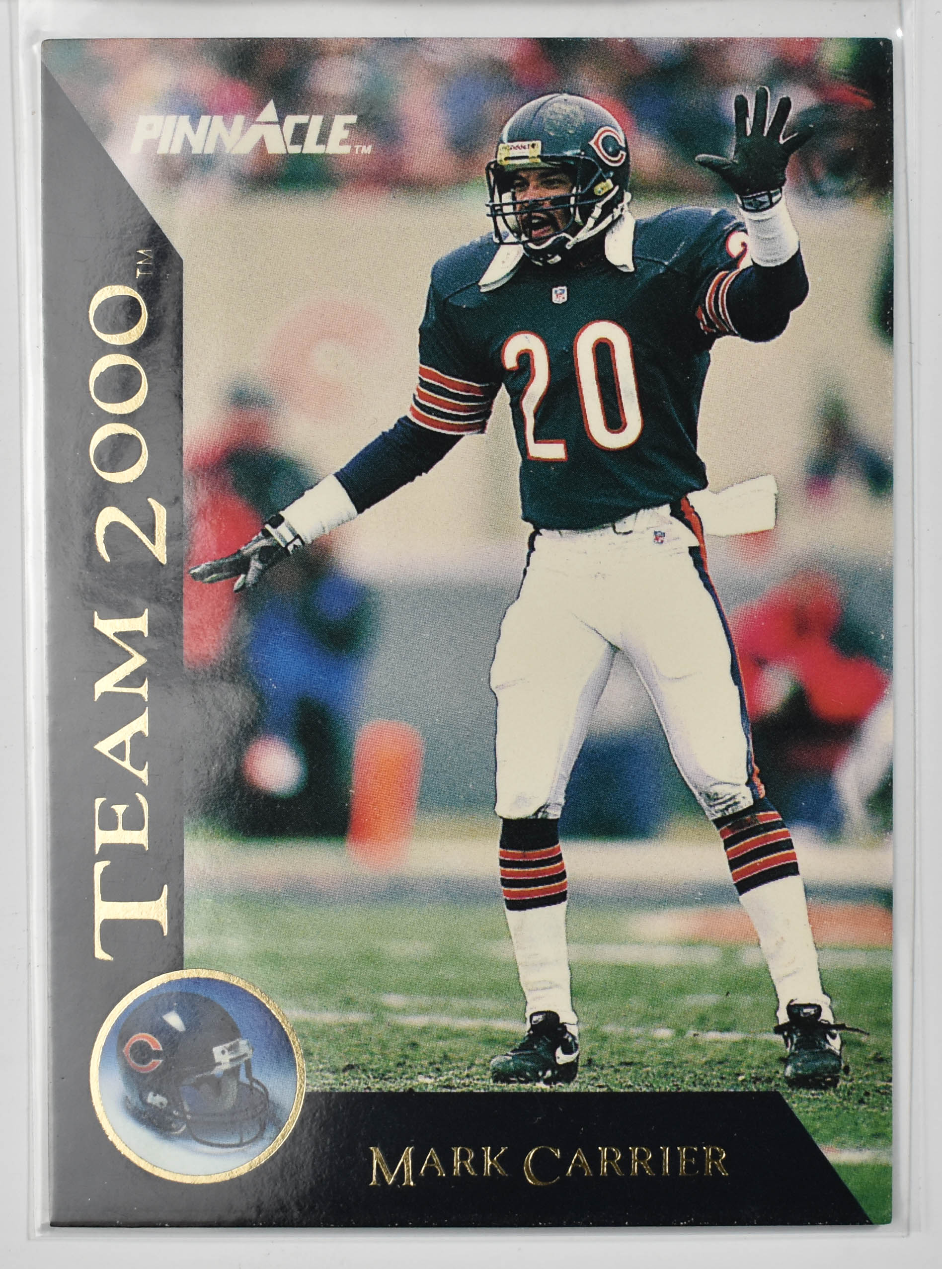 Mark Carrier 22 of 30 Pinnacle Score 1992 Football Card