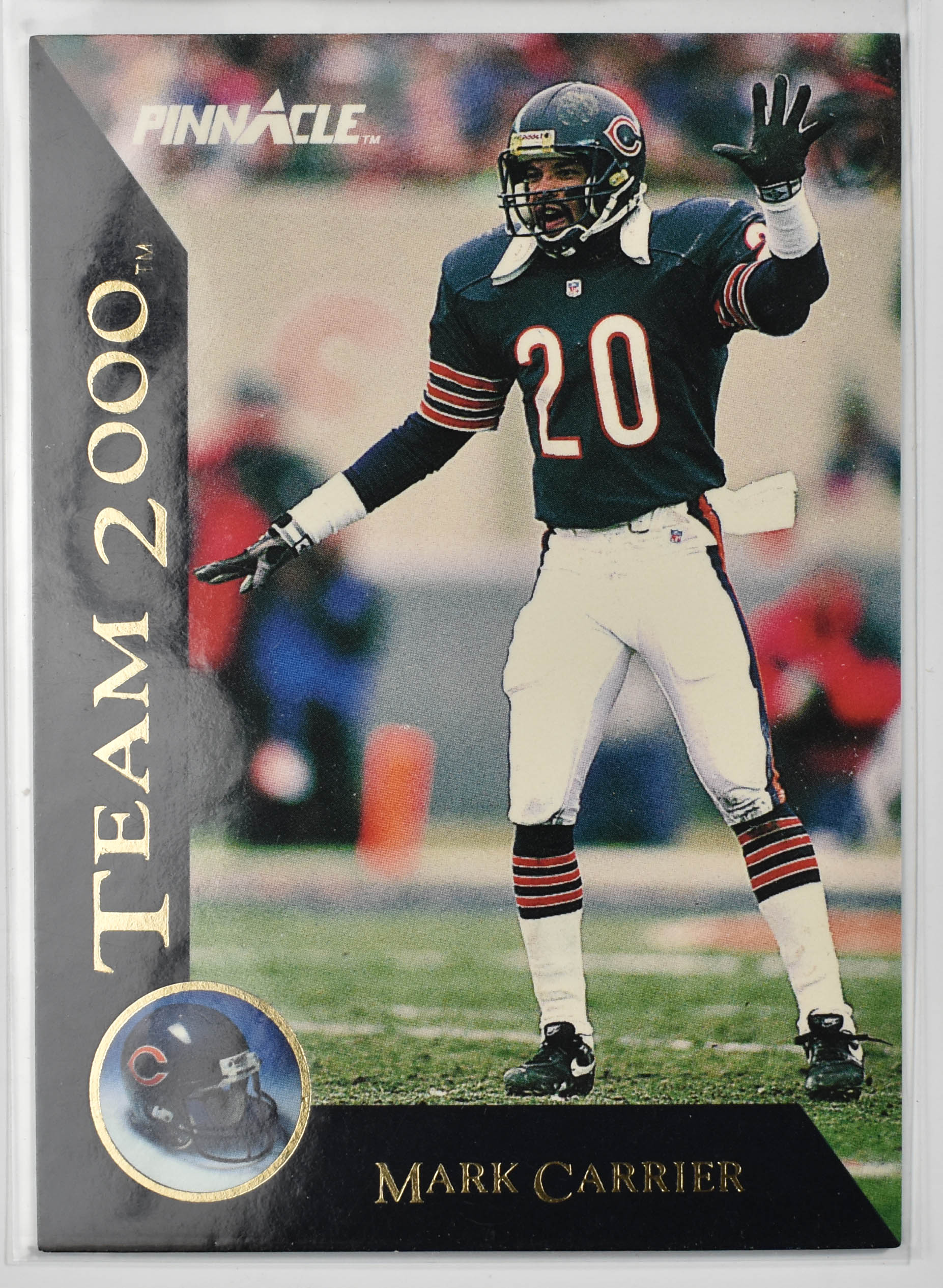 Mark Carrier 22 of 30 Pinnacle 1992 Score Football Card