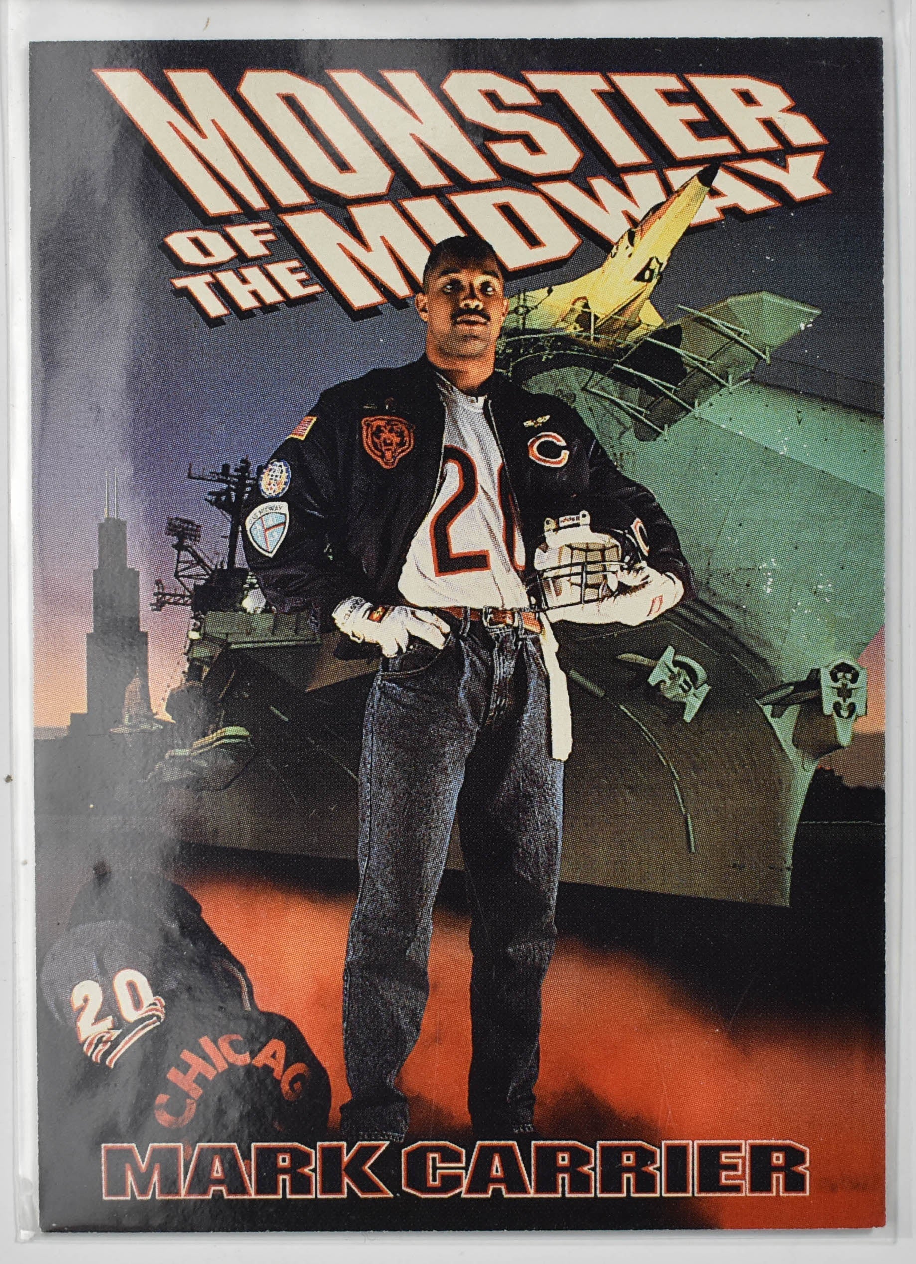 Mark Carrier 202 Skybox 1991 Primetime Chicago Bears Football Card