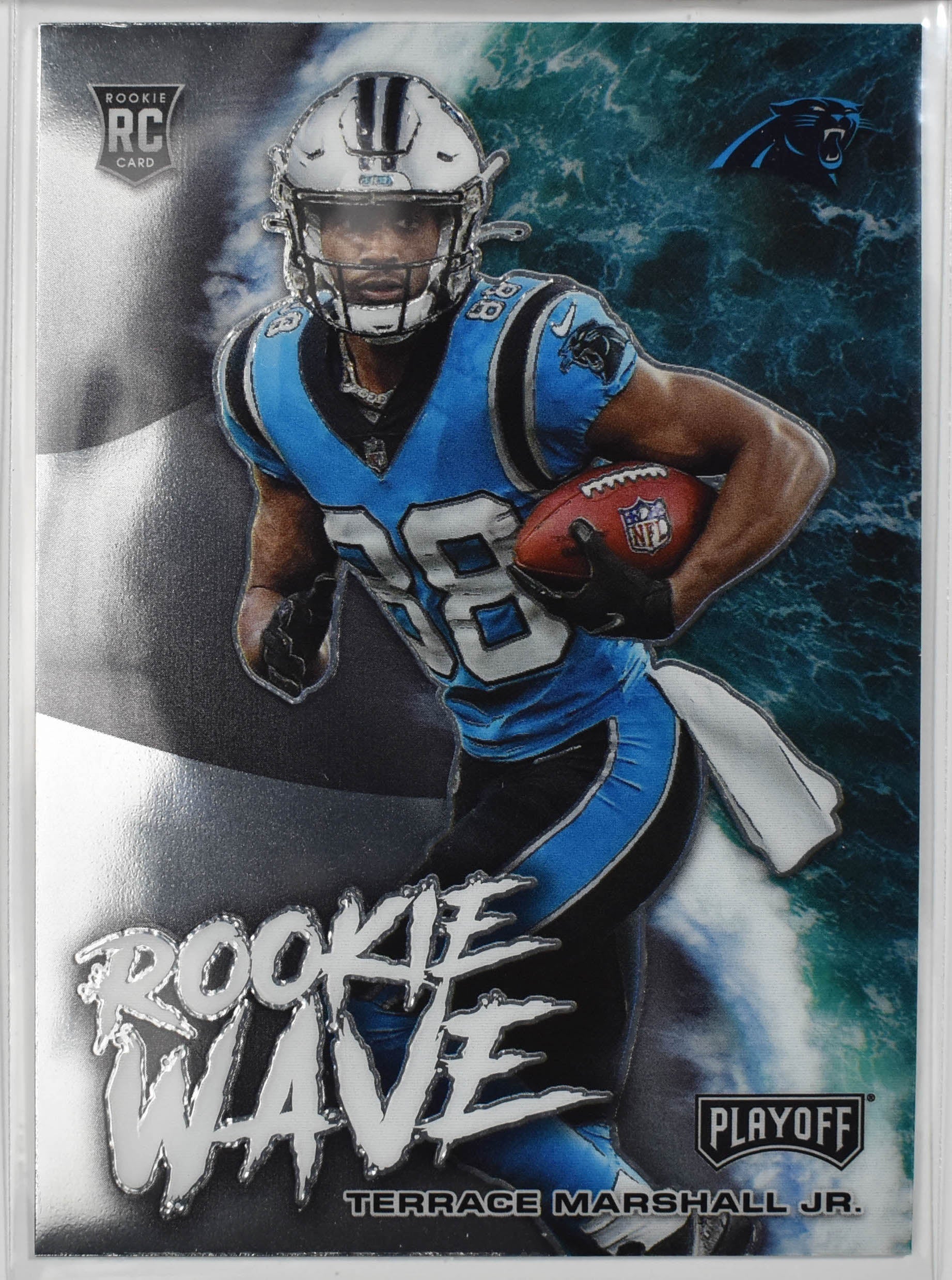 Terrace Marshall Jr Rookie RW-TMA Panini Playoff Football 2021
