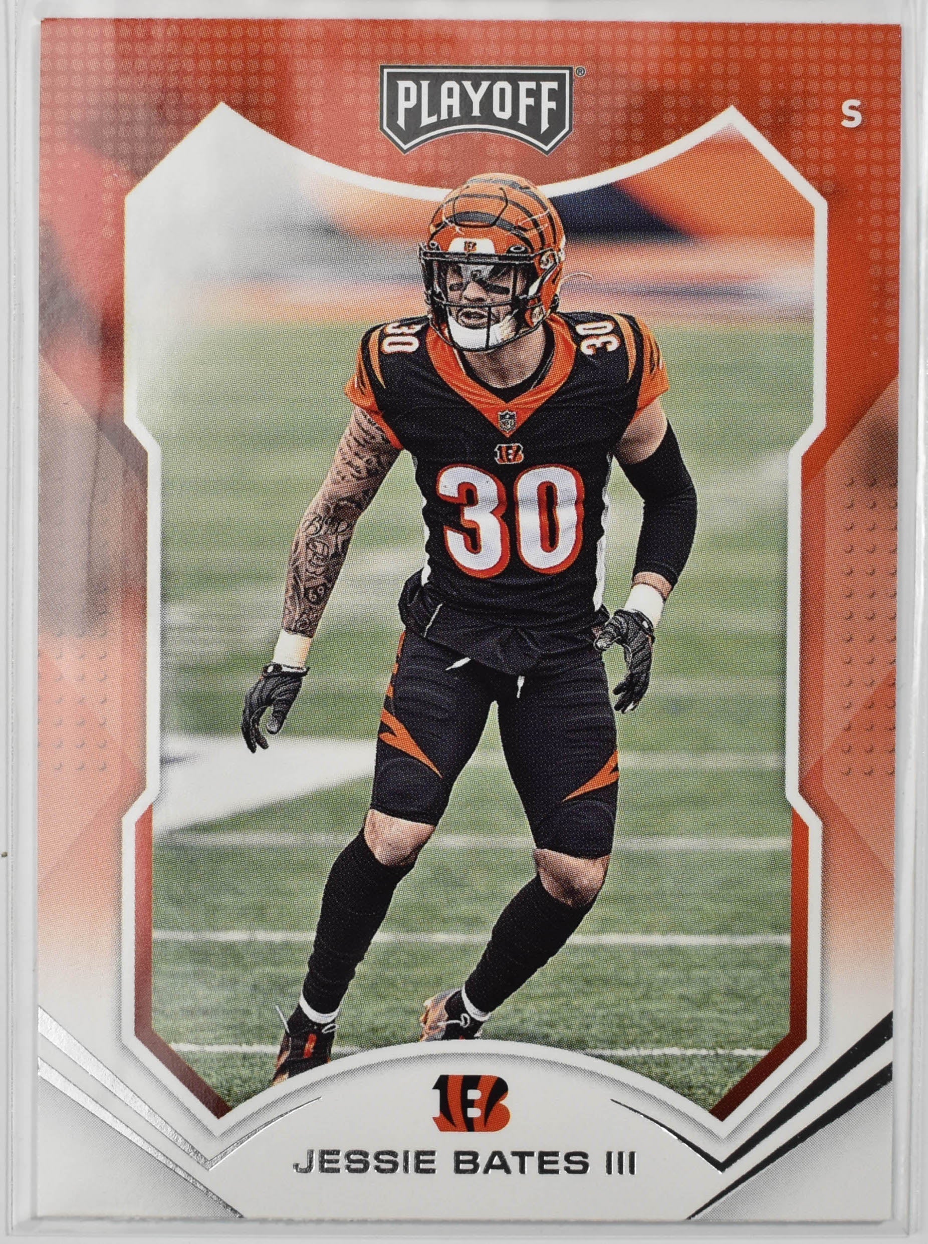 Jessie Bates III 35 Panini Playoff Football 2021 Football Card