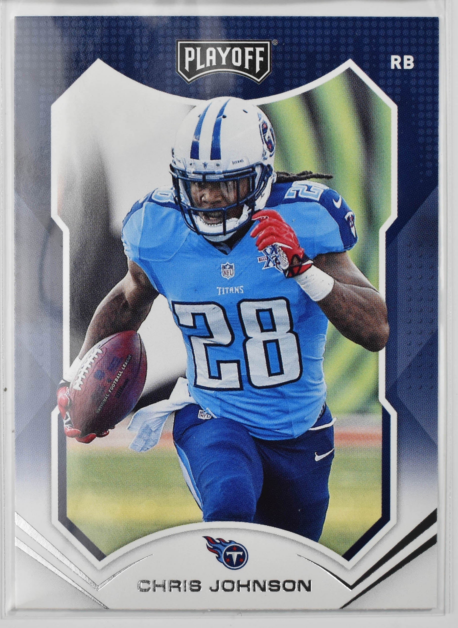 Chris Johnson 74 Panini Playoff Football 2021 Football Card