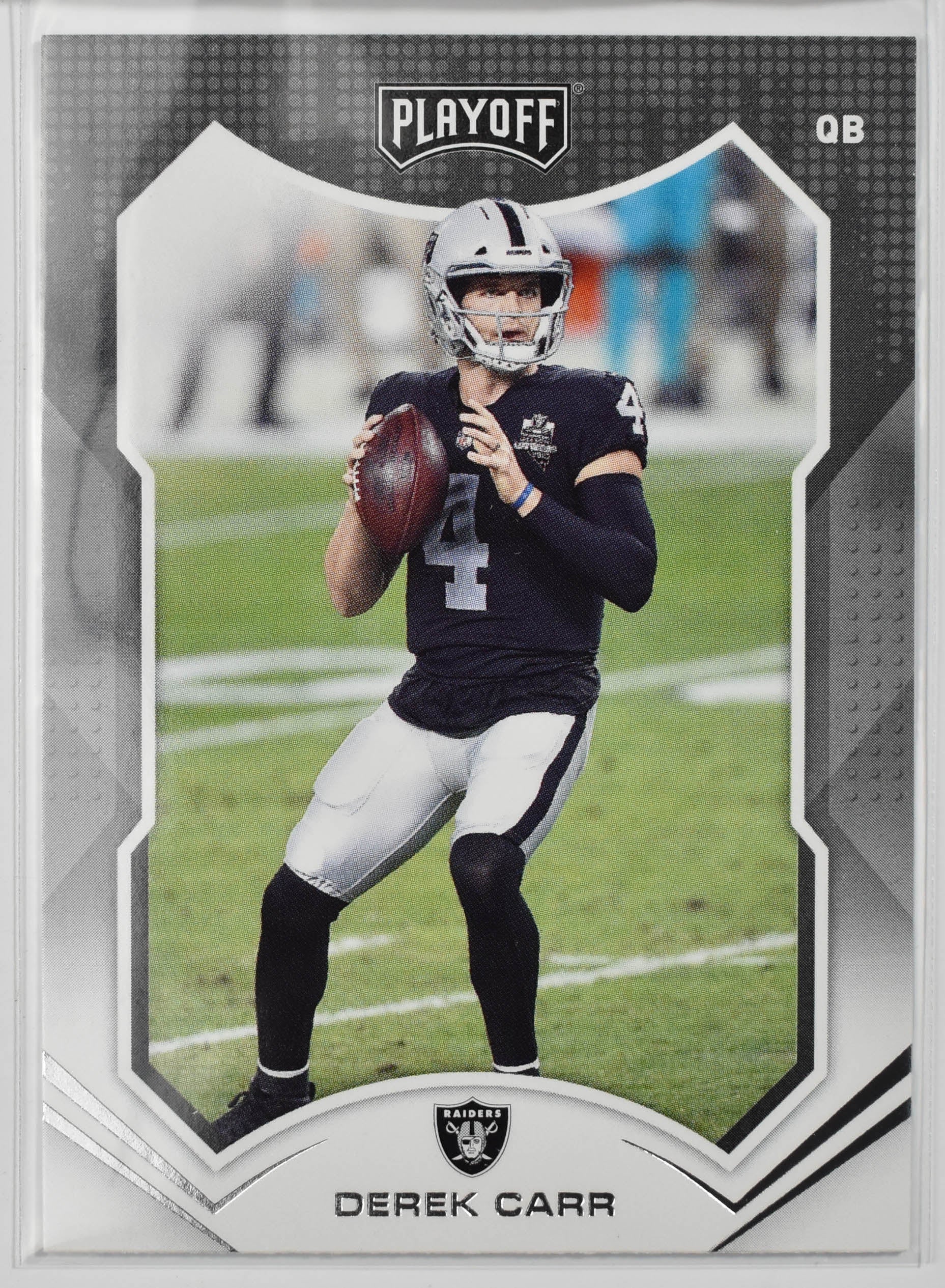 Derek Carr 88 Panini Playoff Football 2021 Football Card